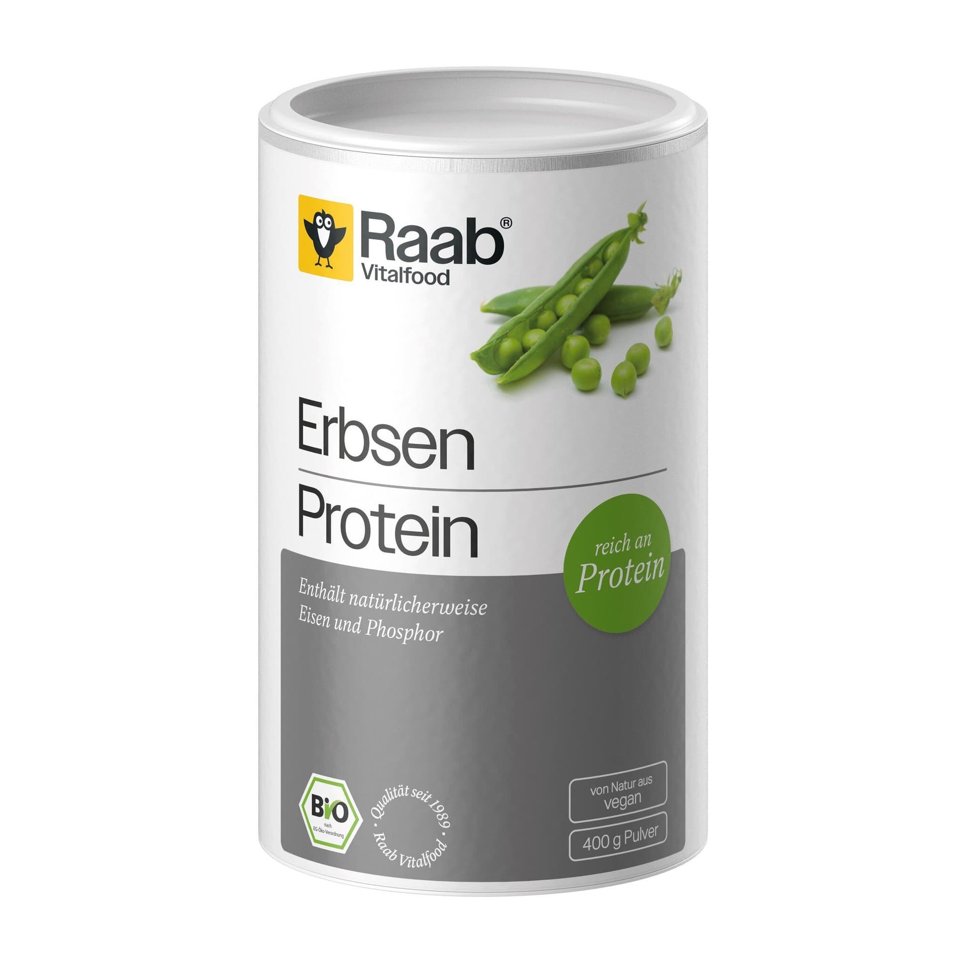 Raab Vitalfood Erbsen Protein Pulver