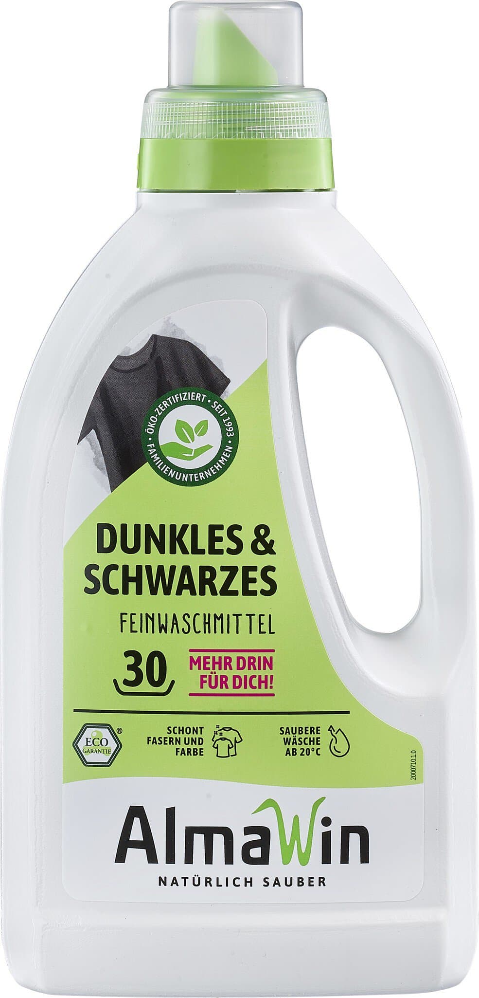 Almawin Waschmittel für Dunkles und Schwarzes