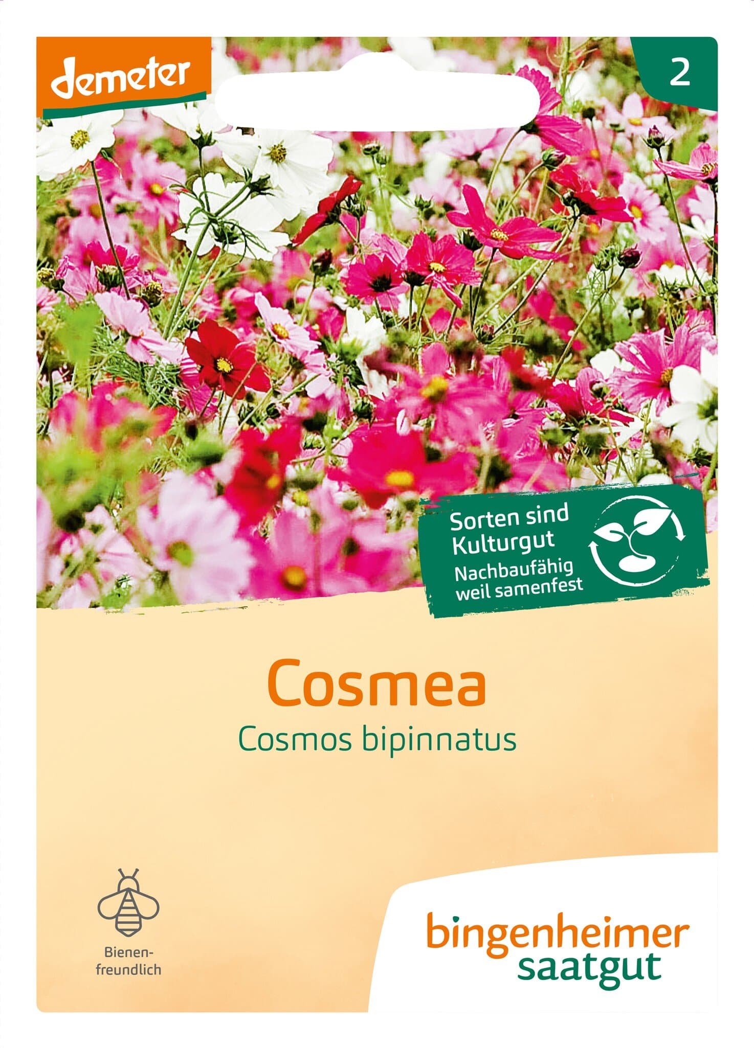 Bingenheimer Saatgut Cosmea (Blumensamen)