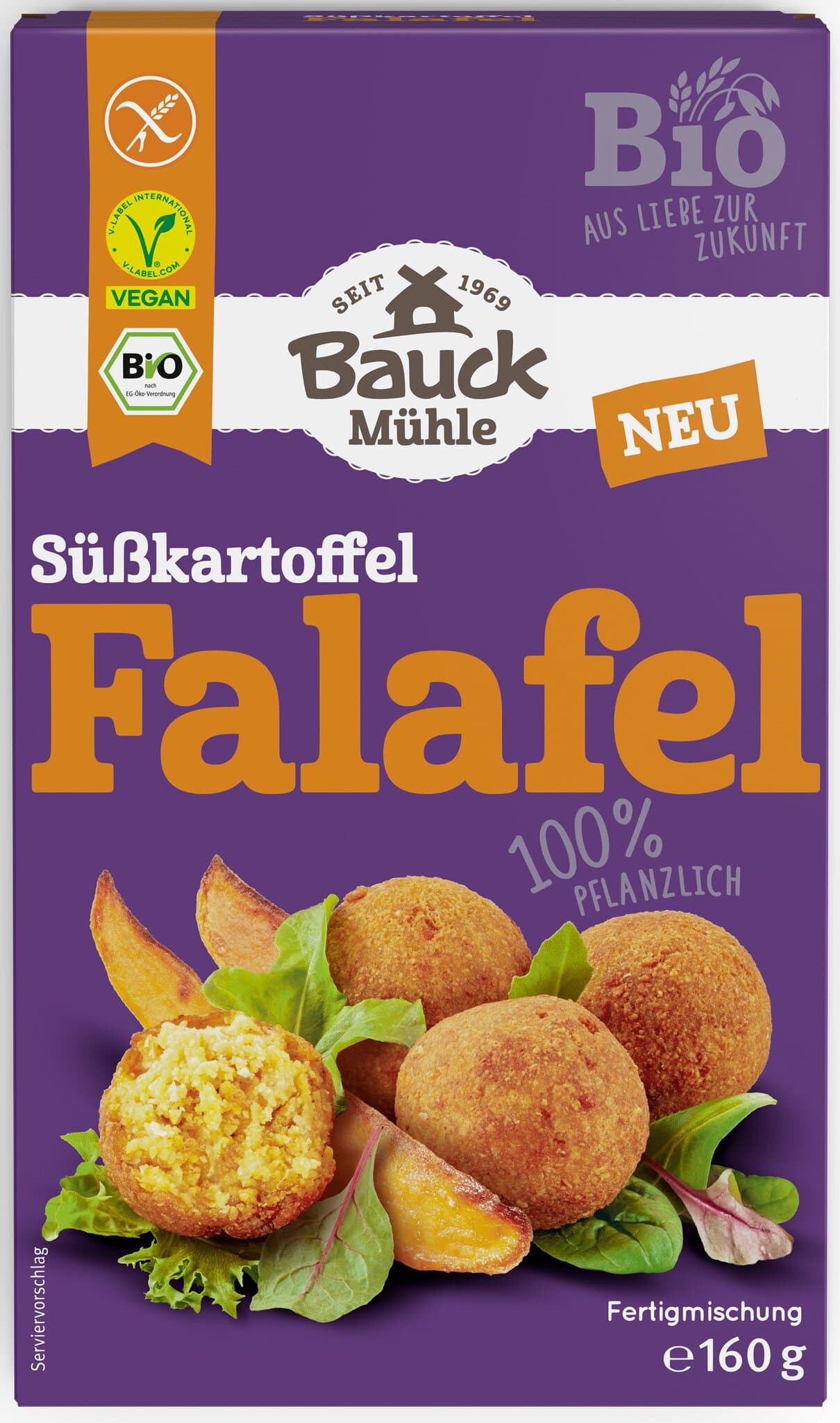Bauckmühle Süßkartoffel Falafel