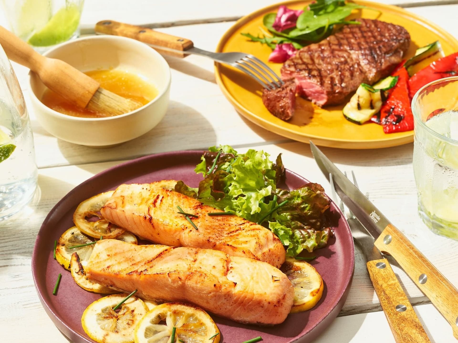 Grillmarinade Honig-Ingwer