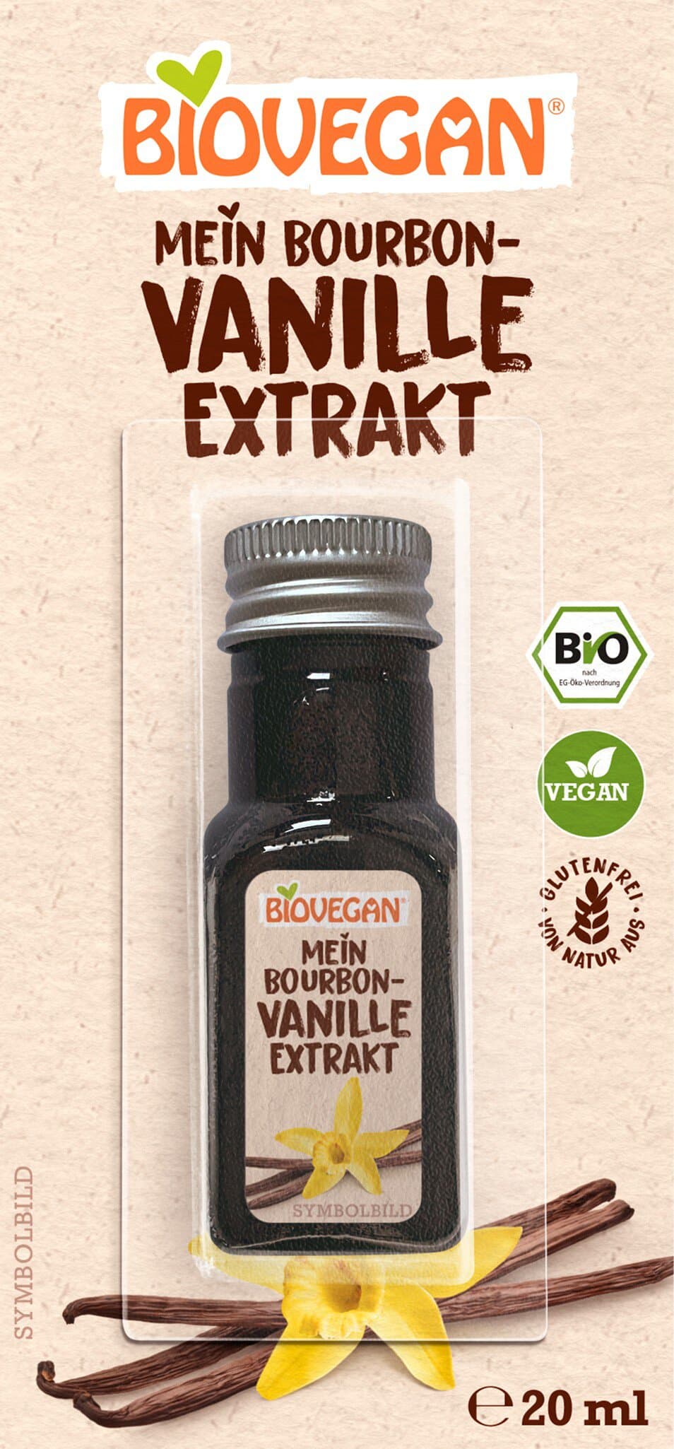 Biovegan Bourbon-Vanille Extrakt