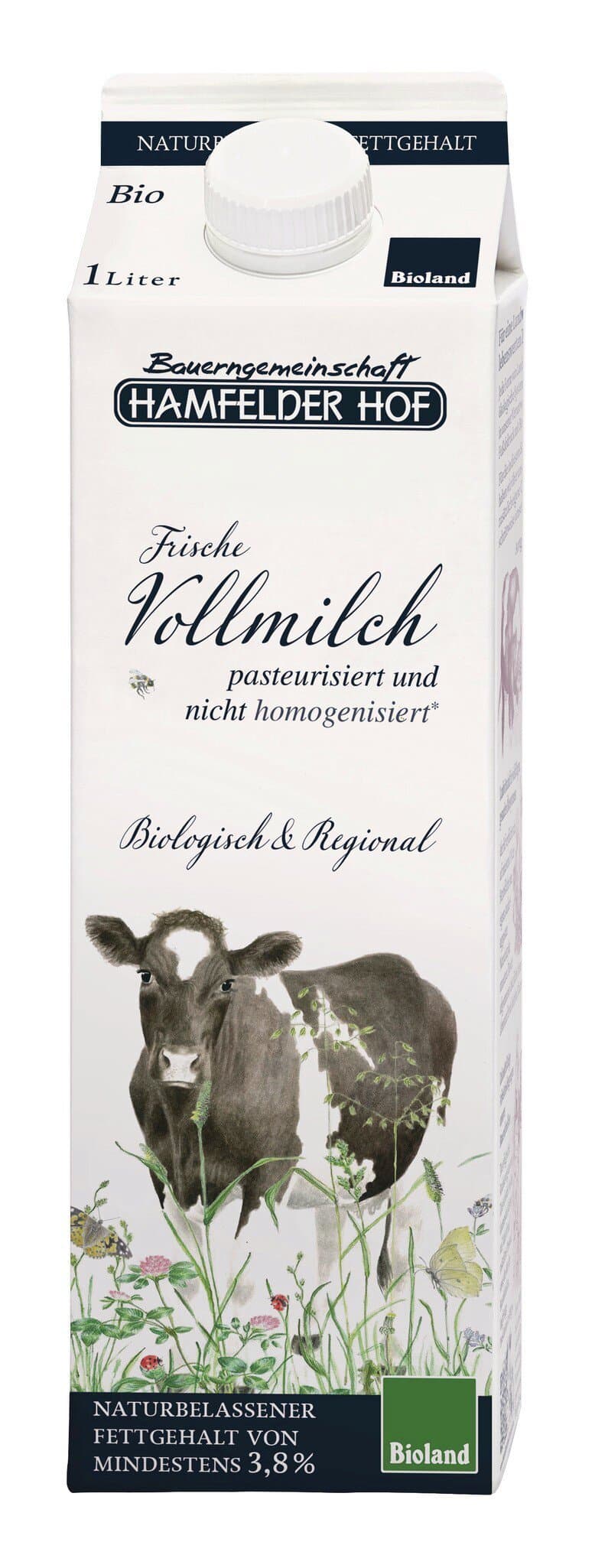 Hamfelder Hof Frische Vollmilch 3,8% 1L
