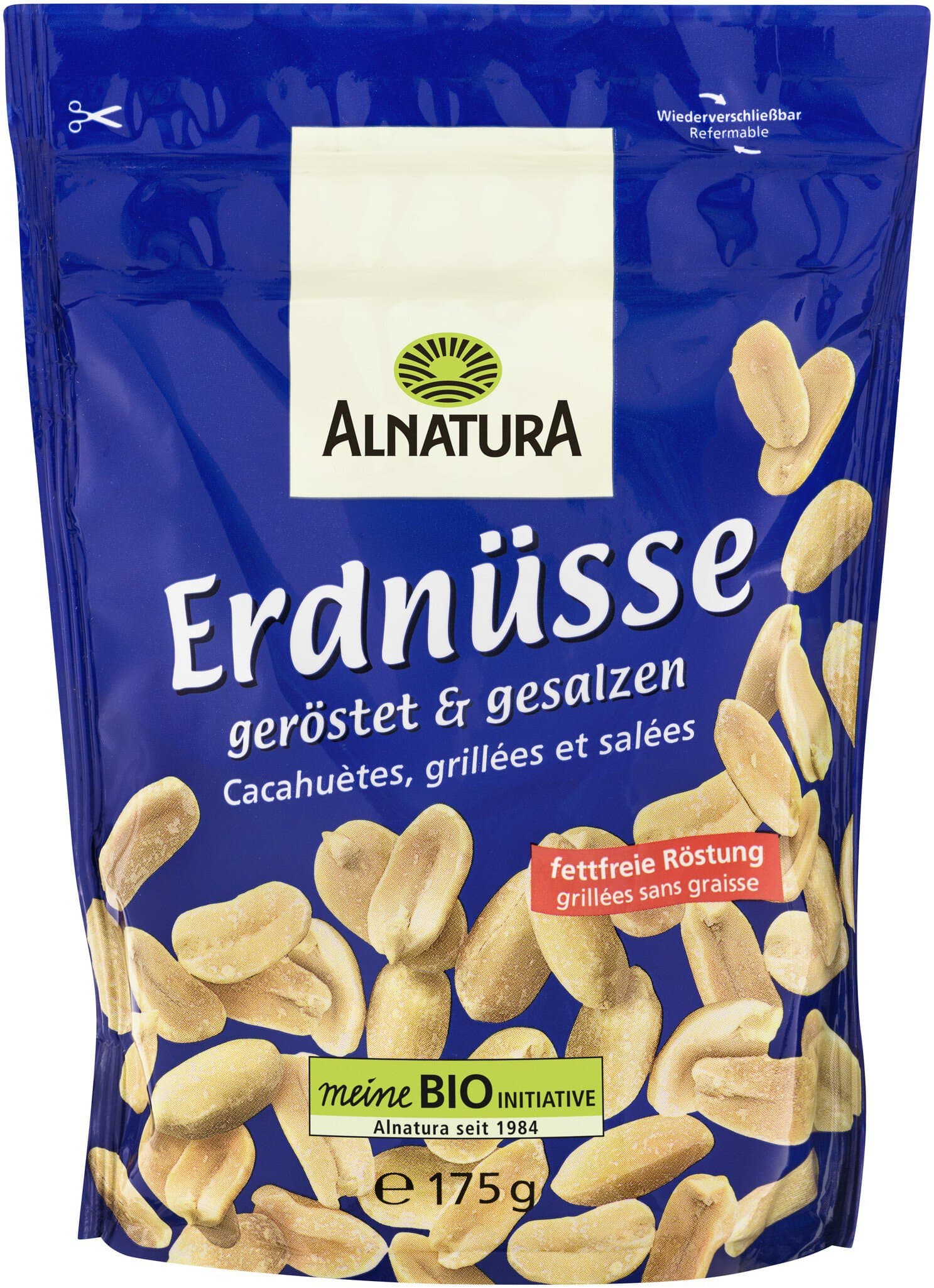 Alnatura Erdnüsse geröstet und gesalzen
