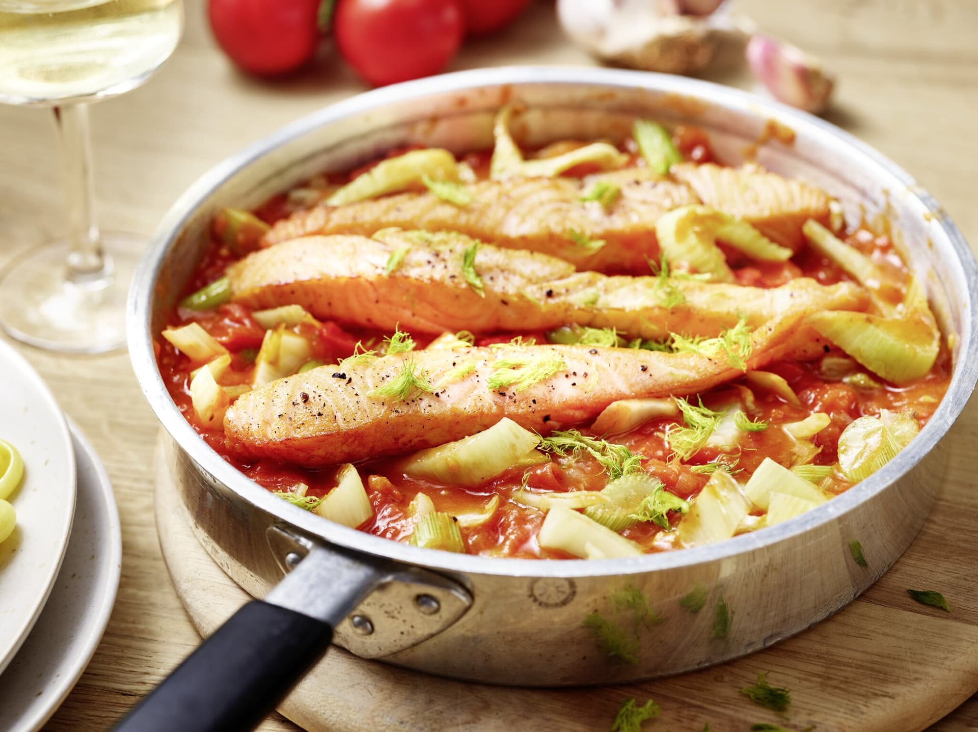 Lachs mit Fenchel