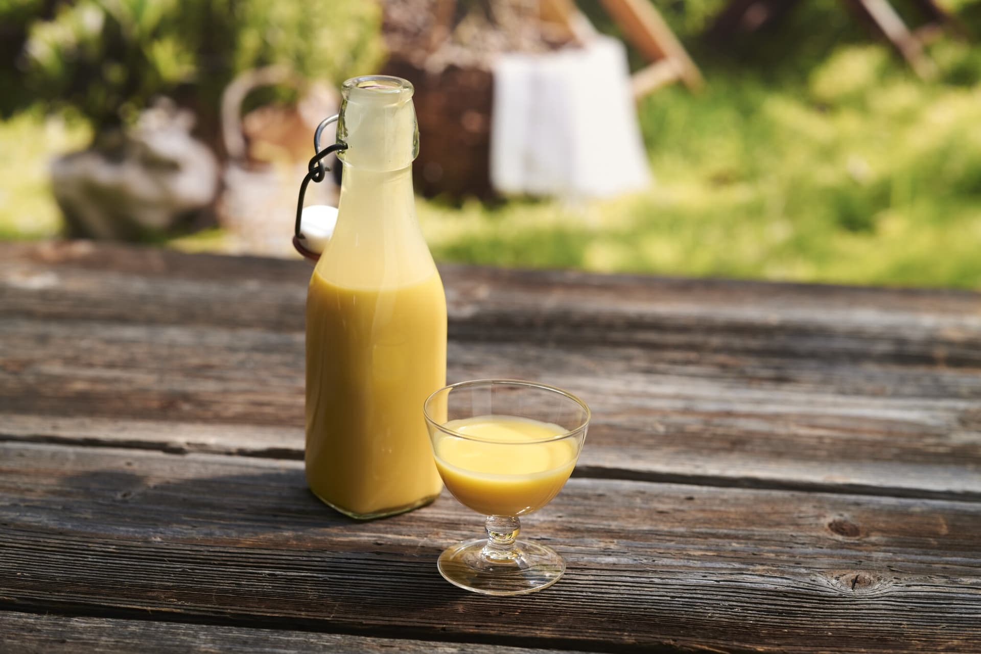 Liqueur d’œuf sans crème