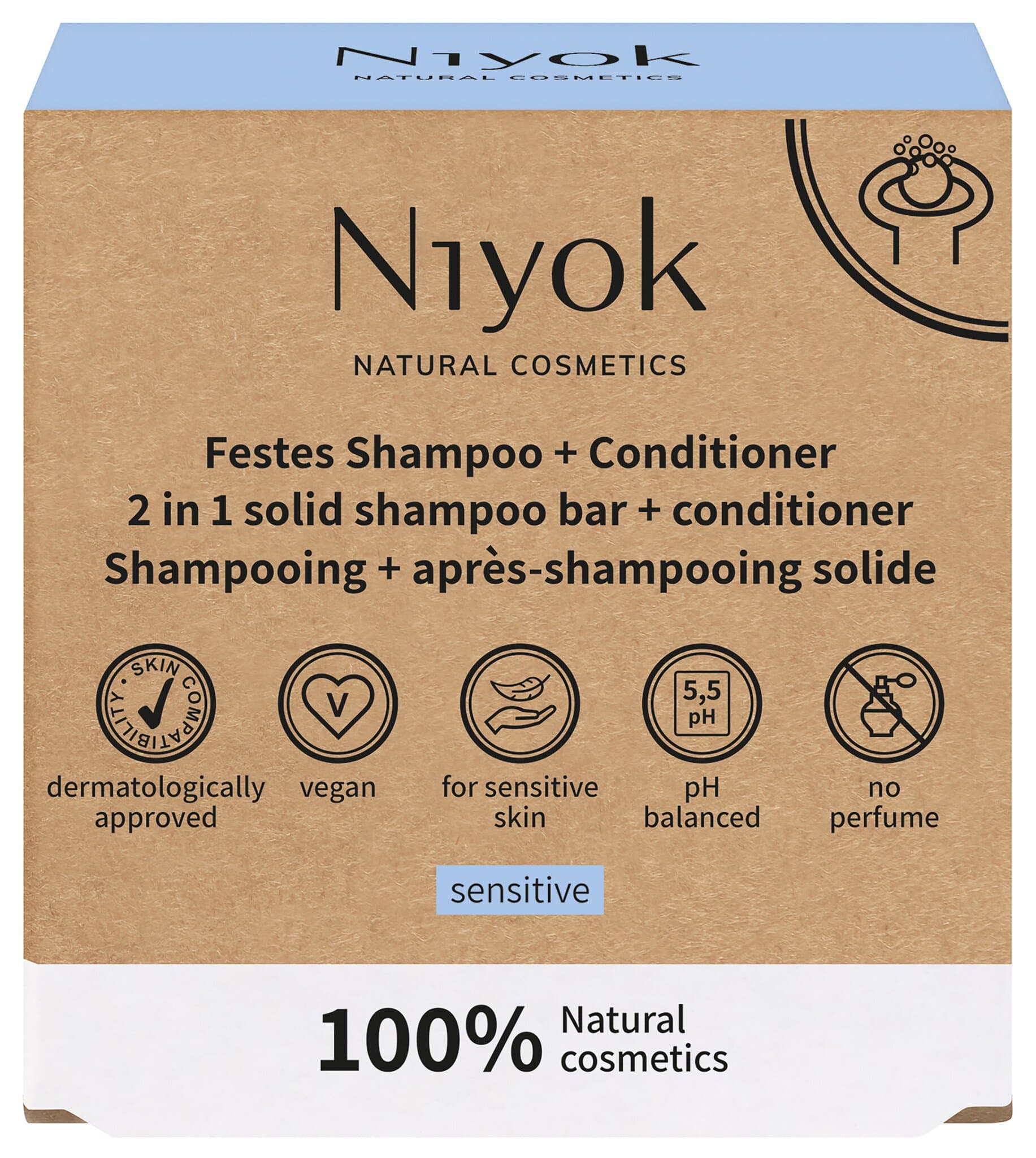 Niyok Festes Shampoo+Spülung Sensitiv