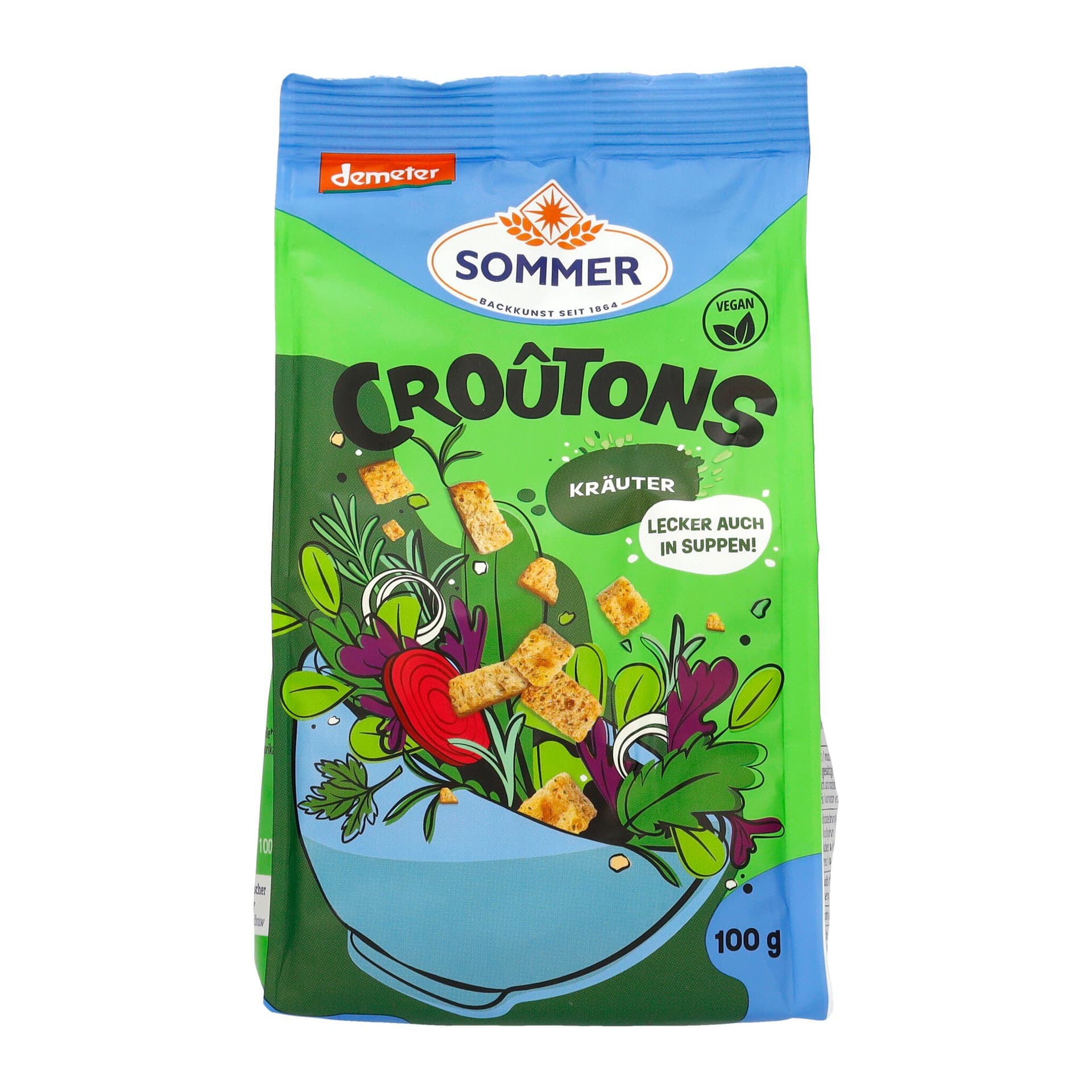 Sommer Croûtons Kräuter