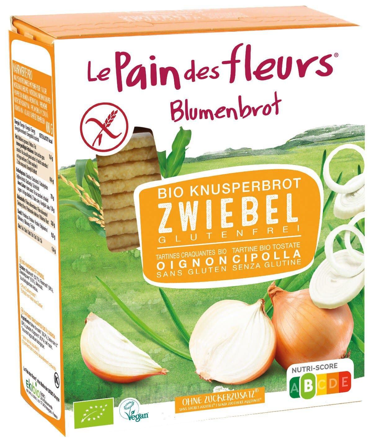 Blumenbrot Zwiebelschnitten