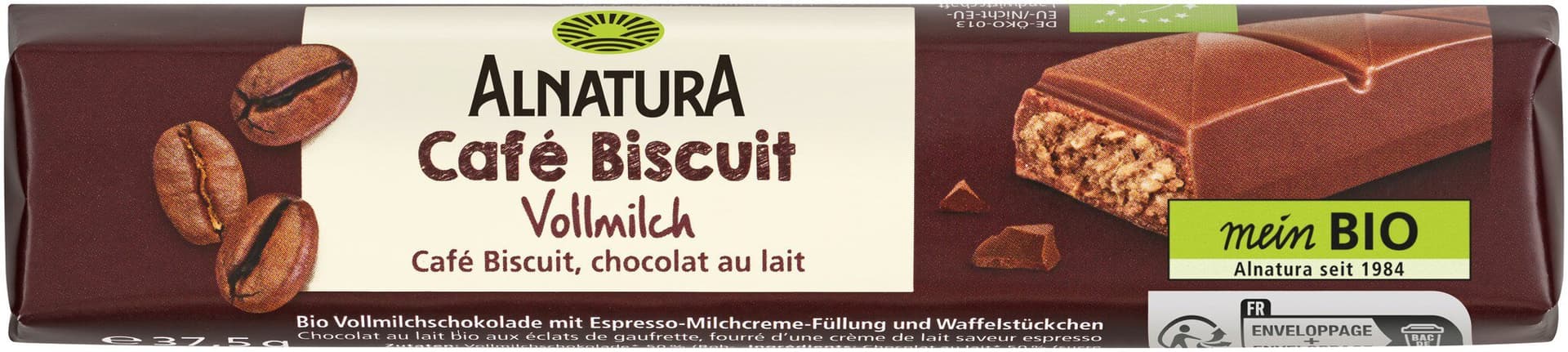 Alnatura Café Biscuit Schokoriegel