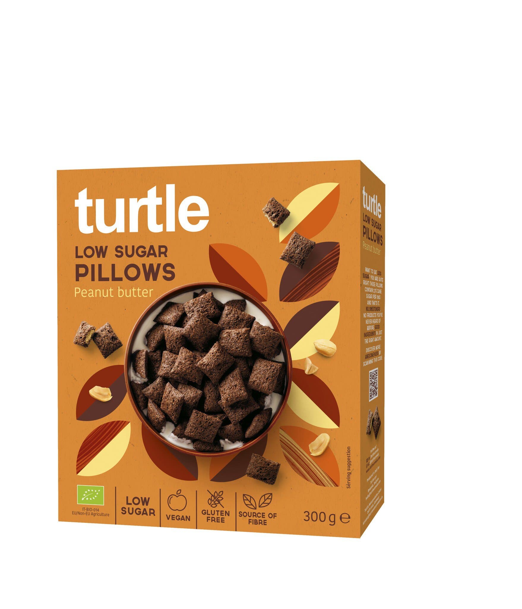 Turtle Erdnusskissen