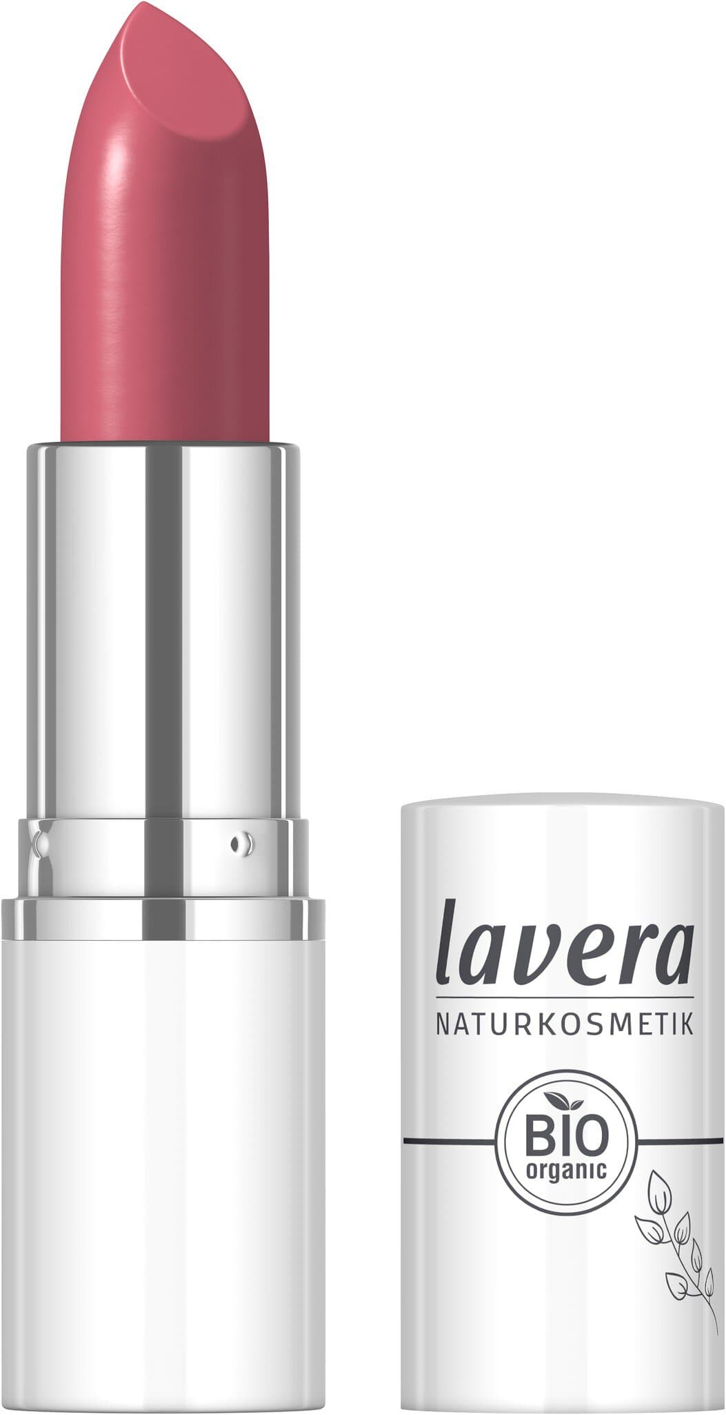 Lavera Cream glow lipstick wild rose