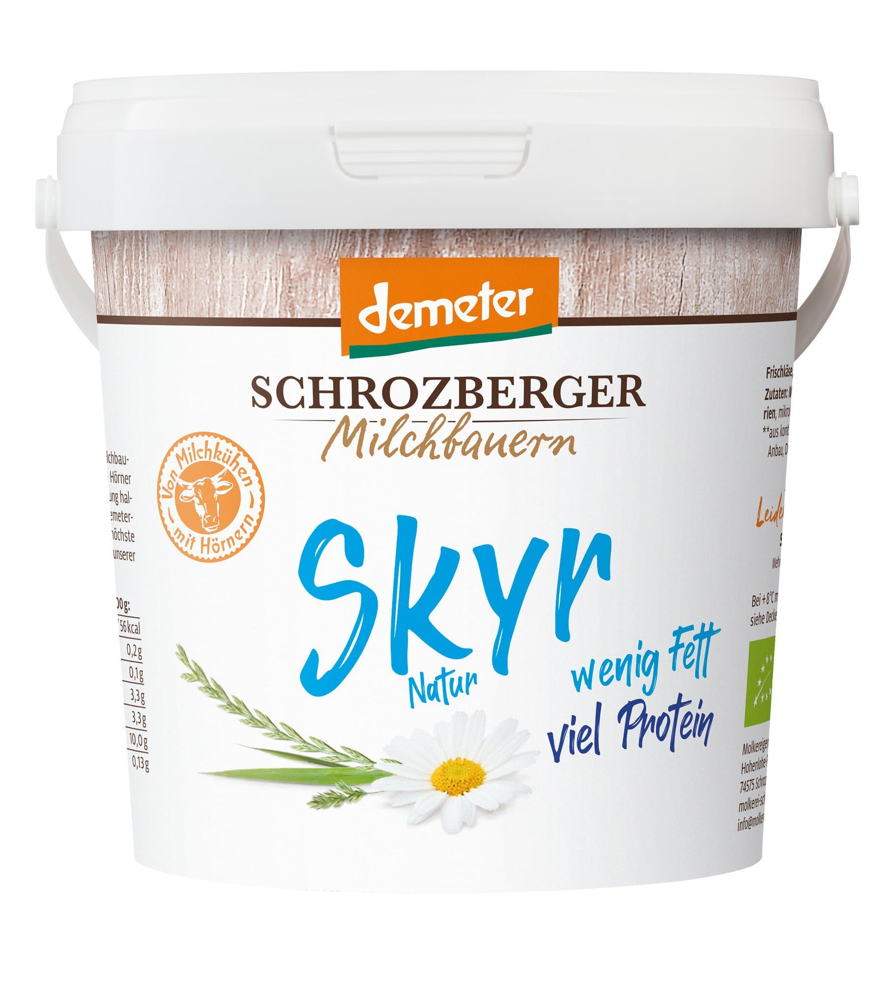 Schrozberger Milchbauern Skyr demeter