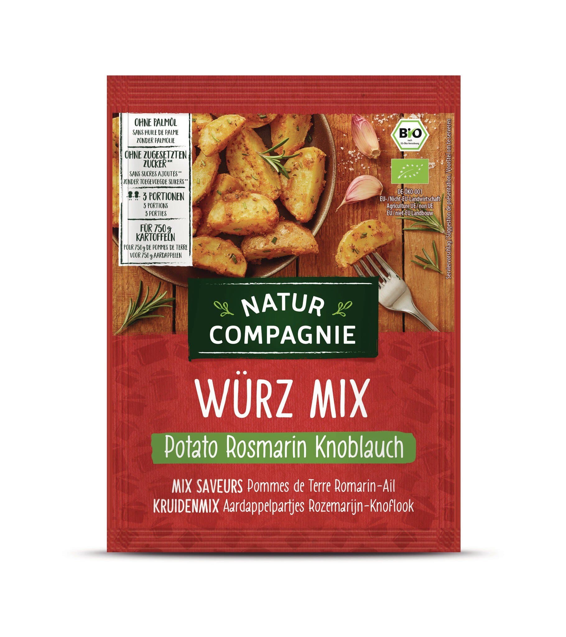 Natur Compagnie Potato Fix Knoblauch-Rosmarin