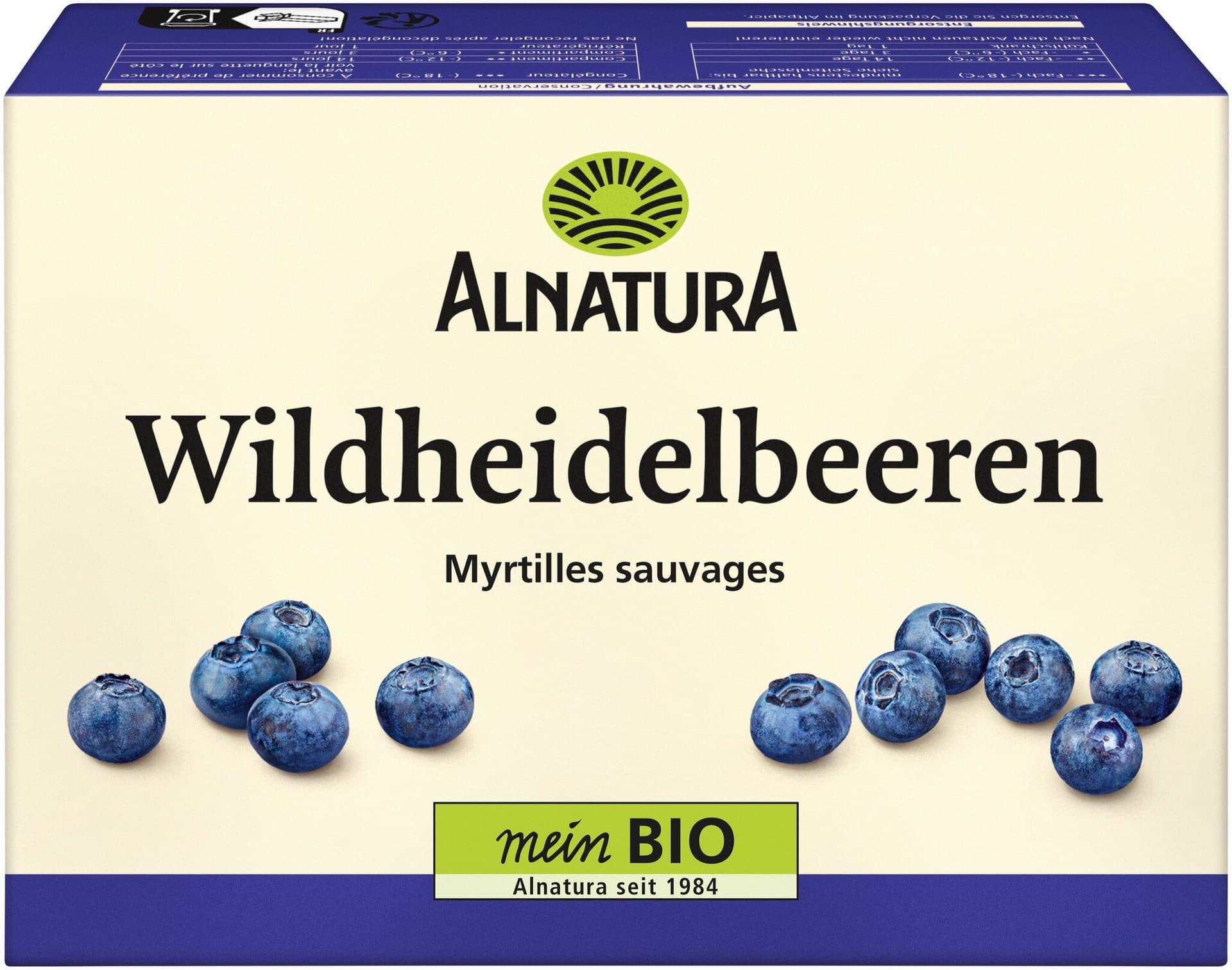 Alnatura Wildheidelbeeren (TK)