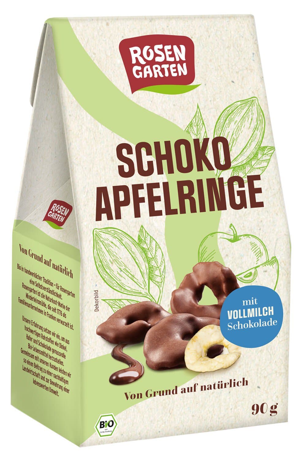 Rosengarten Schoko-Apfelringe