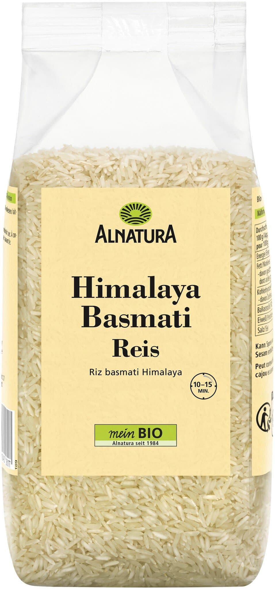 Alnatura Himalaya Basmati Reis