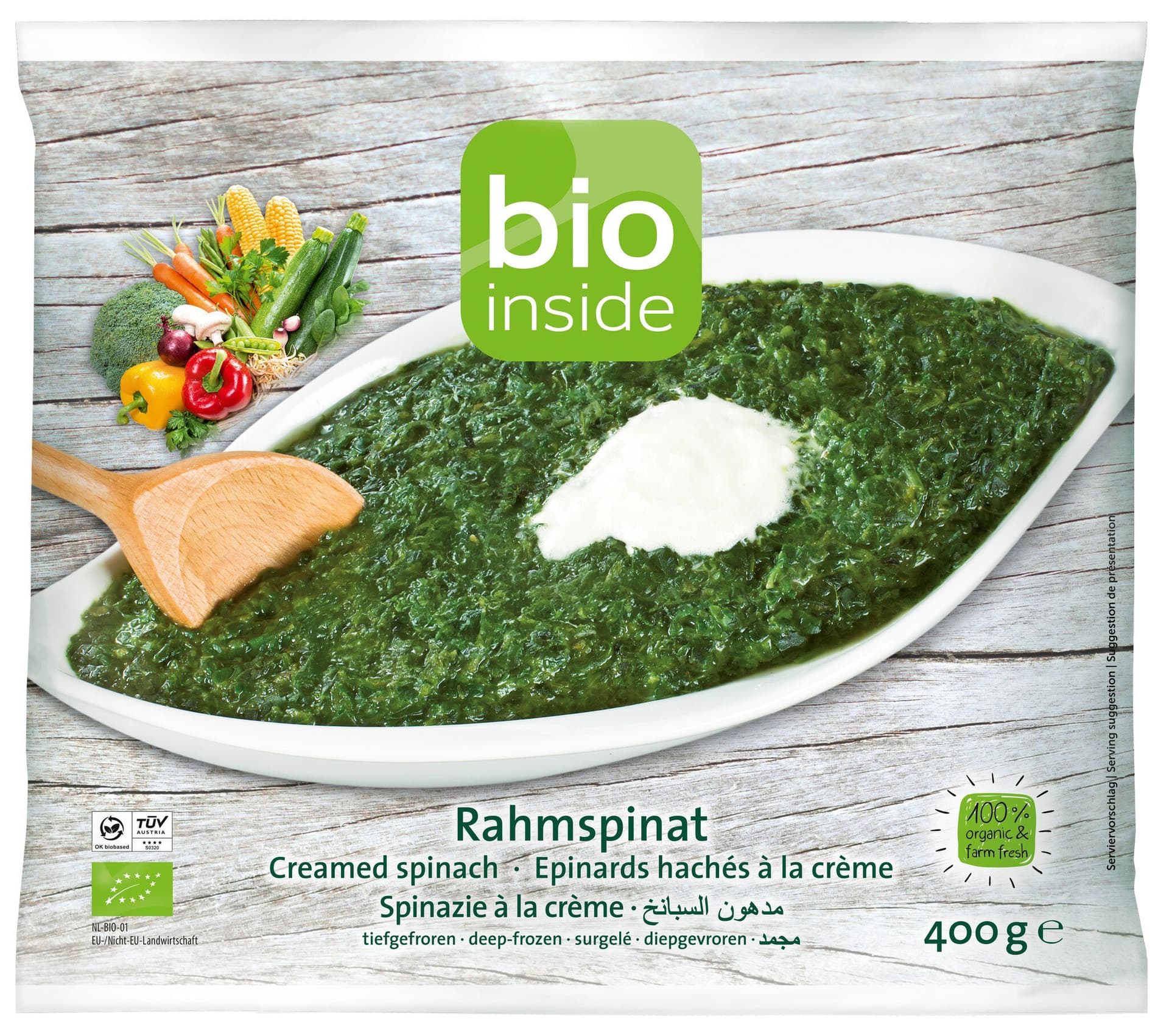 Bio Inside Rahmspinat (TK)
