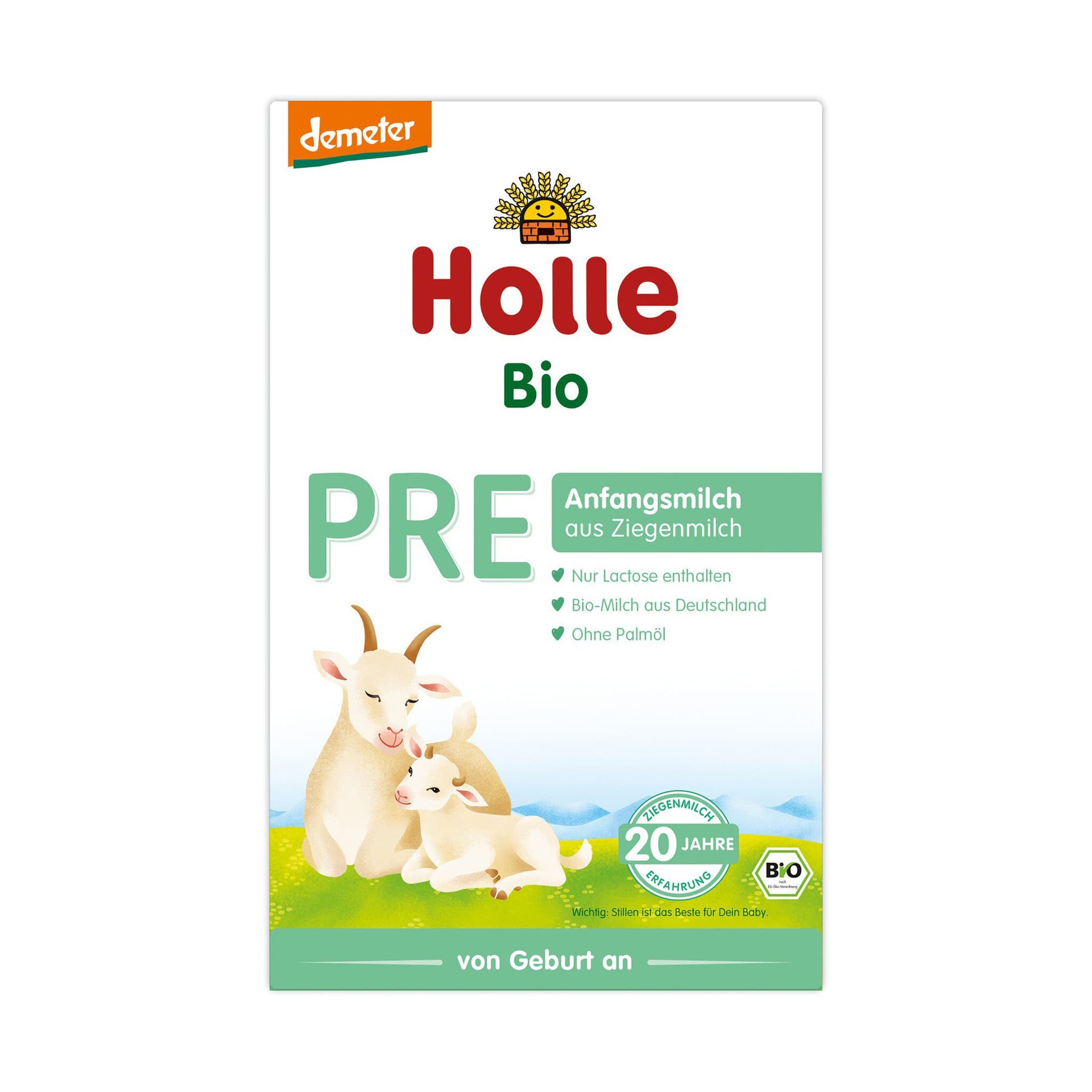 Holle Anfangsmilch PRE aus Ziegenmilch