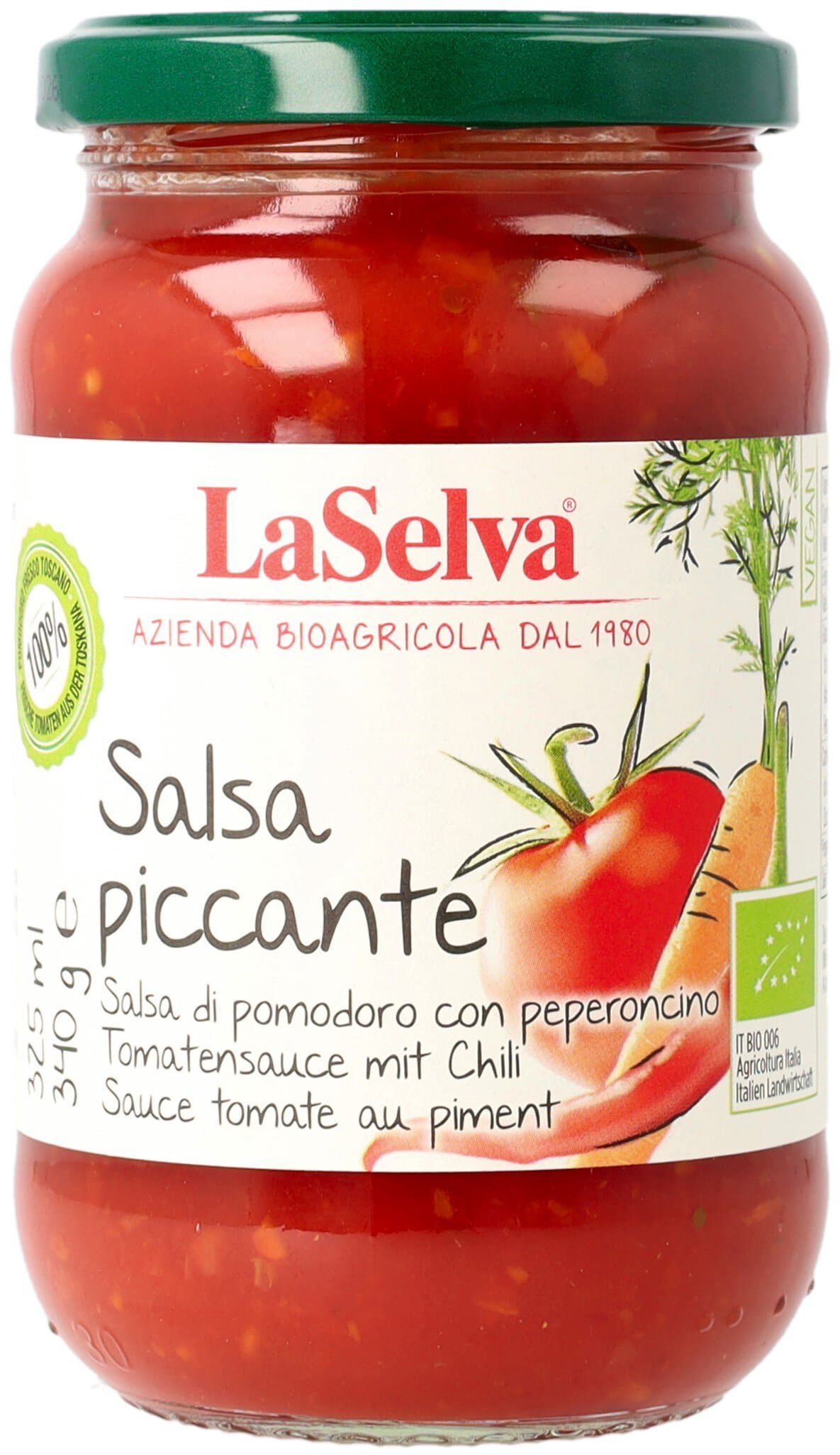 LaSelva Spaghettisauce Salsa Piccante