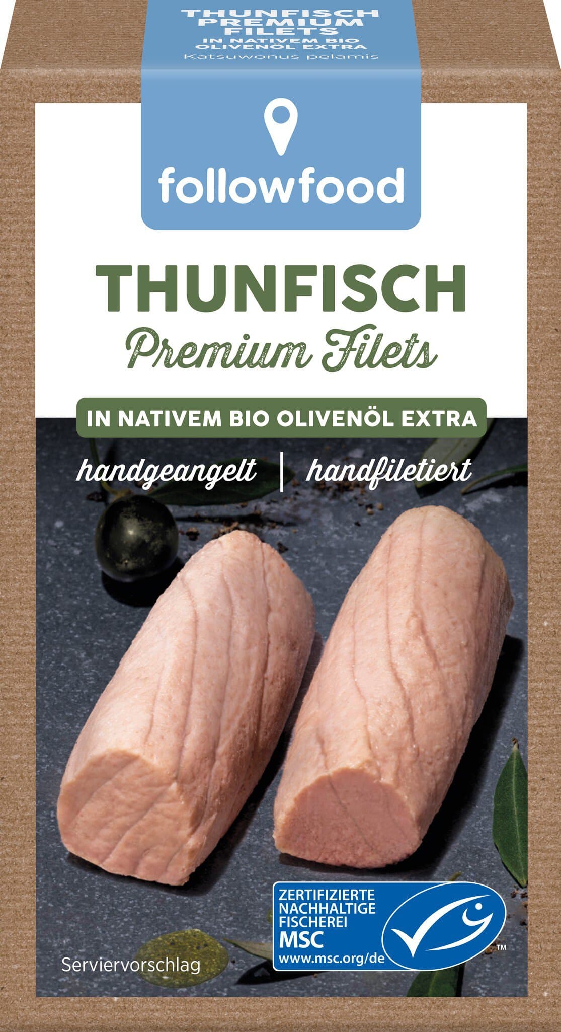 FollowFood Thunfisch Premium Filets in Olivenöl
