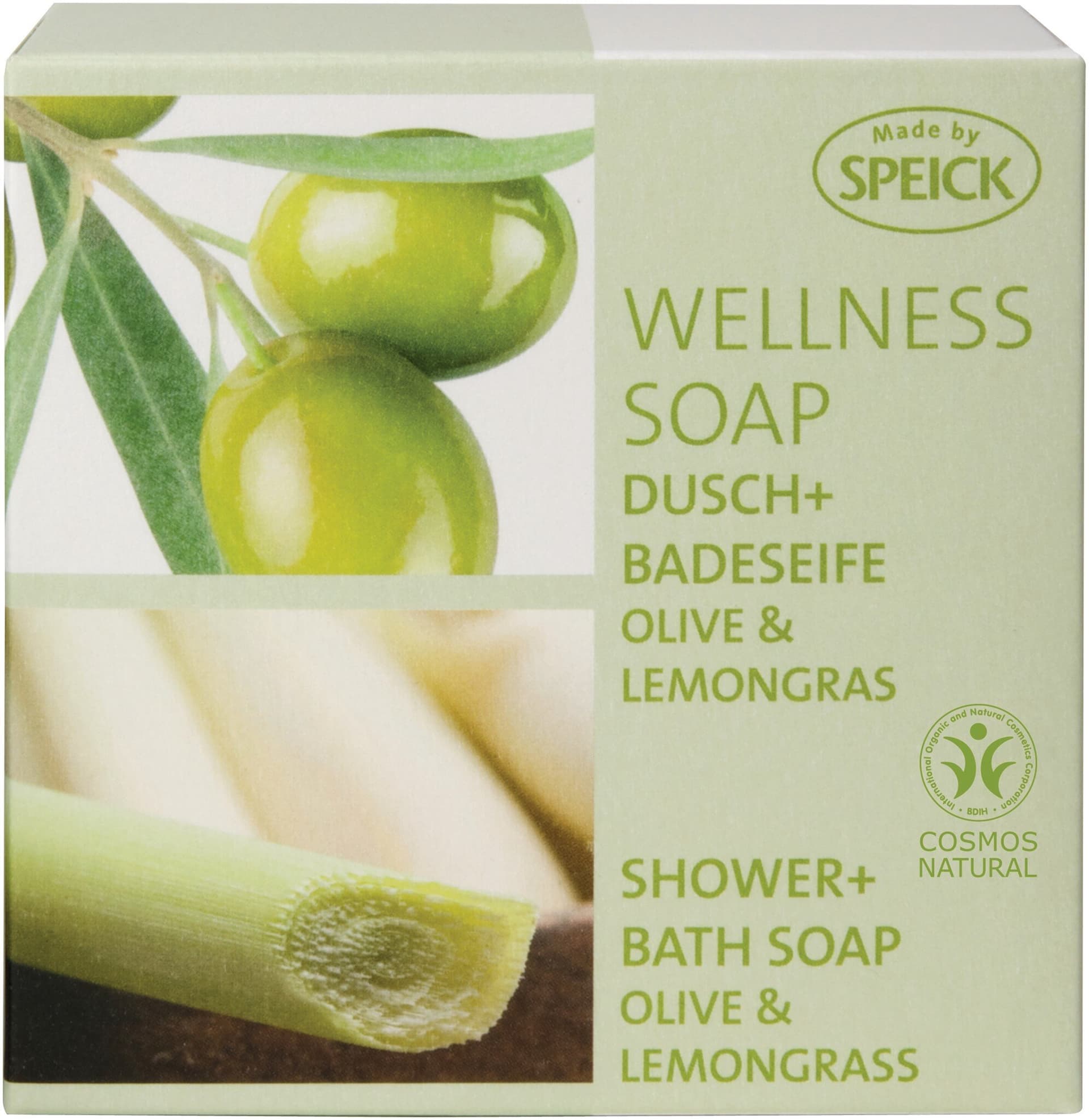made by Speick Dusch&Badeseife Olive+Lemongras
