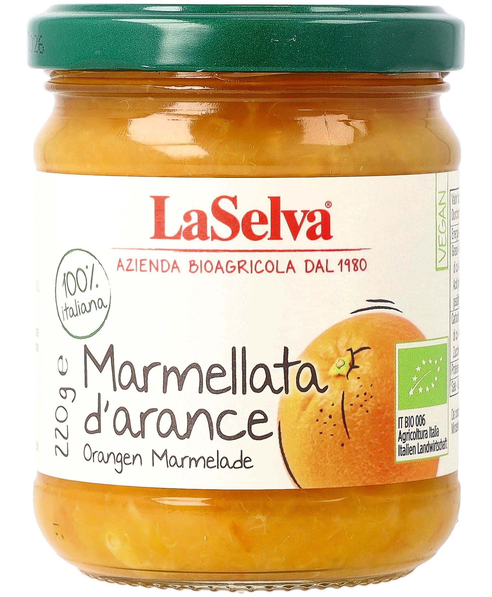 LaSelva Orangen Marmelade