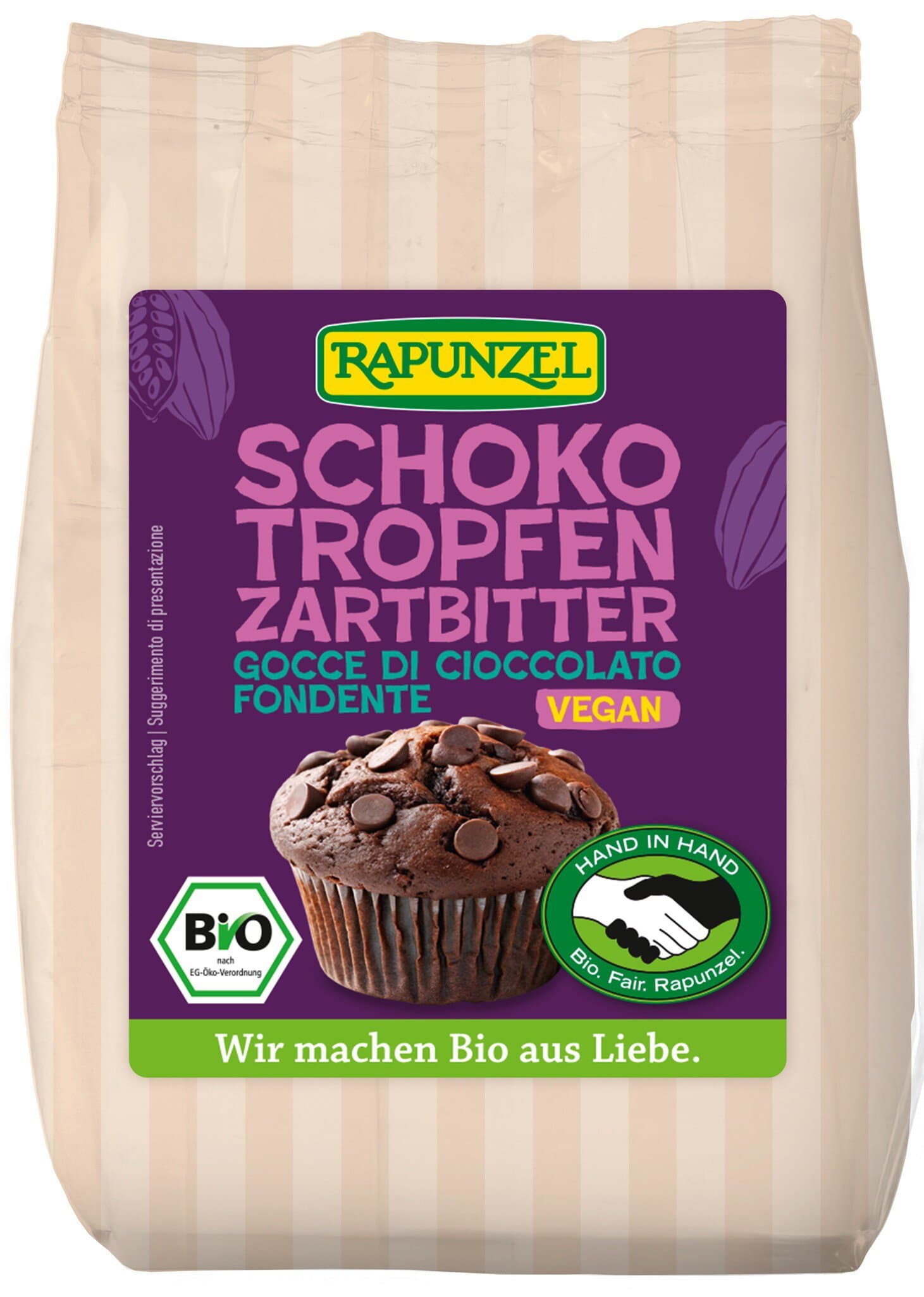 Rapunzel Schokotropfen Zartbitter