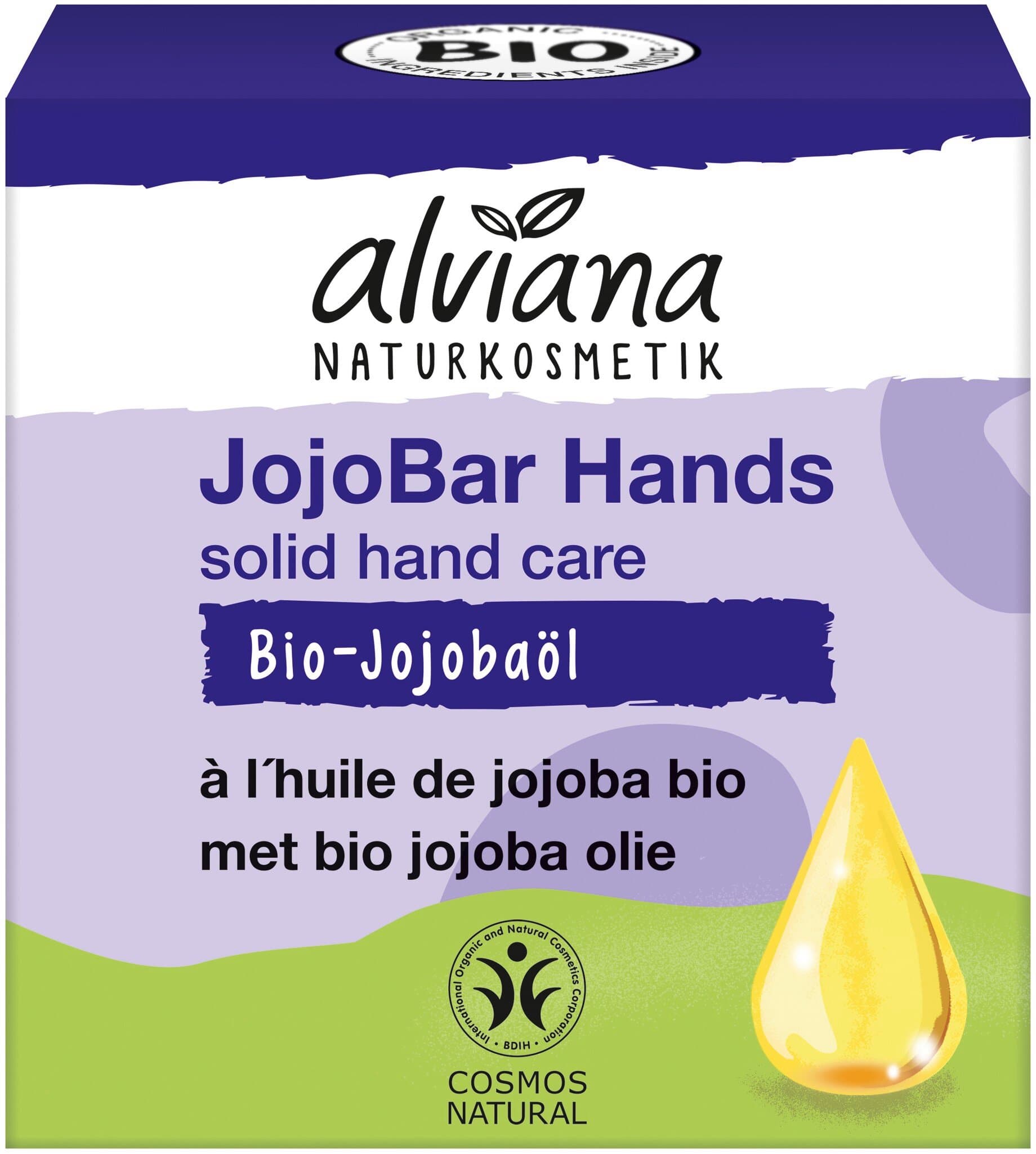 alviana JojoBar Hands mit Bio-Jojobaöl
