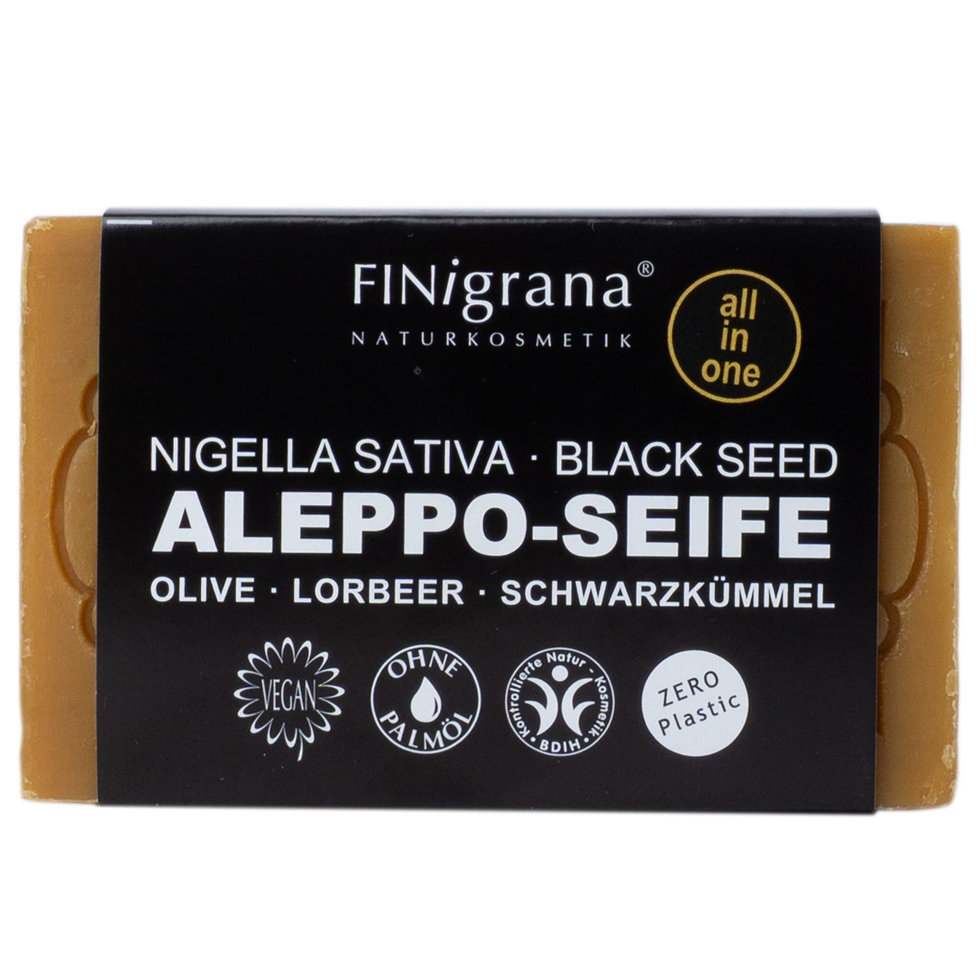 Finigrana Aleppo-Seife Schwarzkümmel
