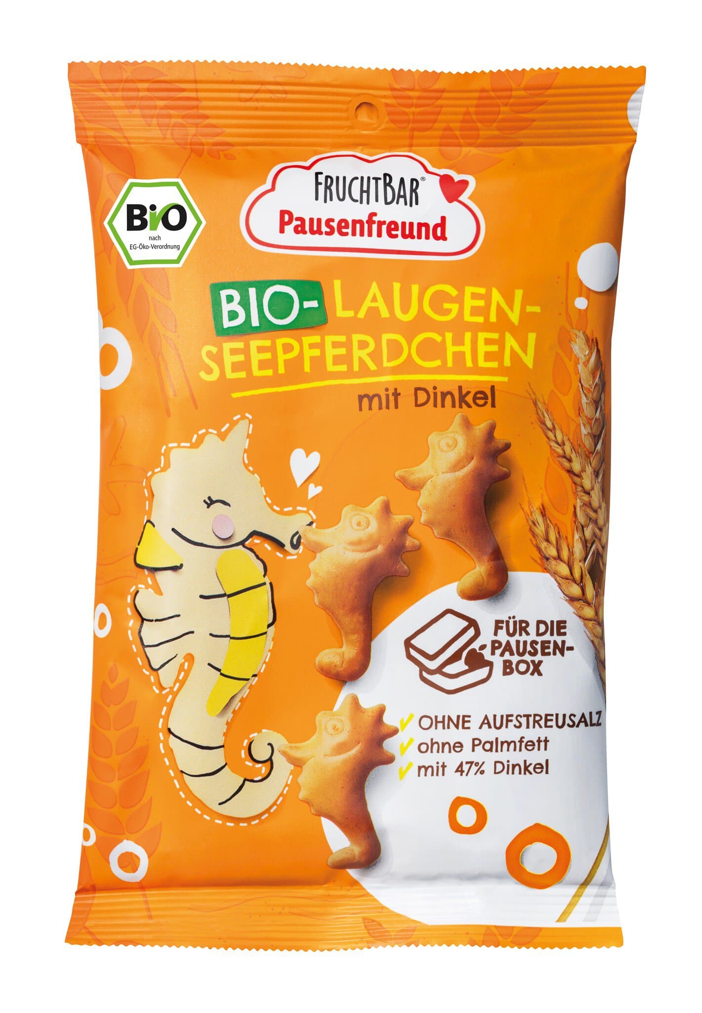 FRUCHTBAR Bio-Laugen-Seepferdchen mit Dinkel