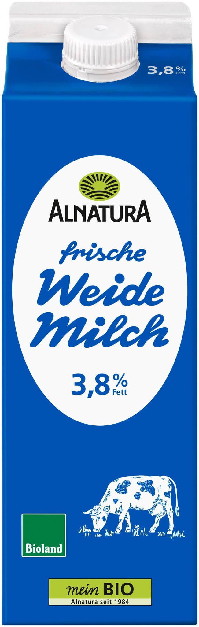 Alnatura Frische Weidemilch 3,7 % Fett
