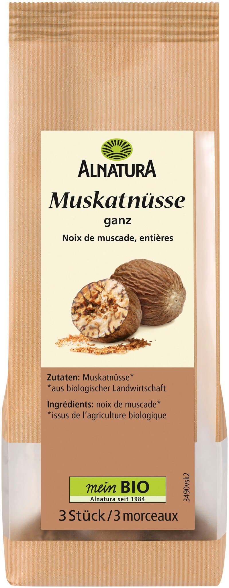 Alnatura Muskatnüsse ganz