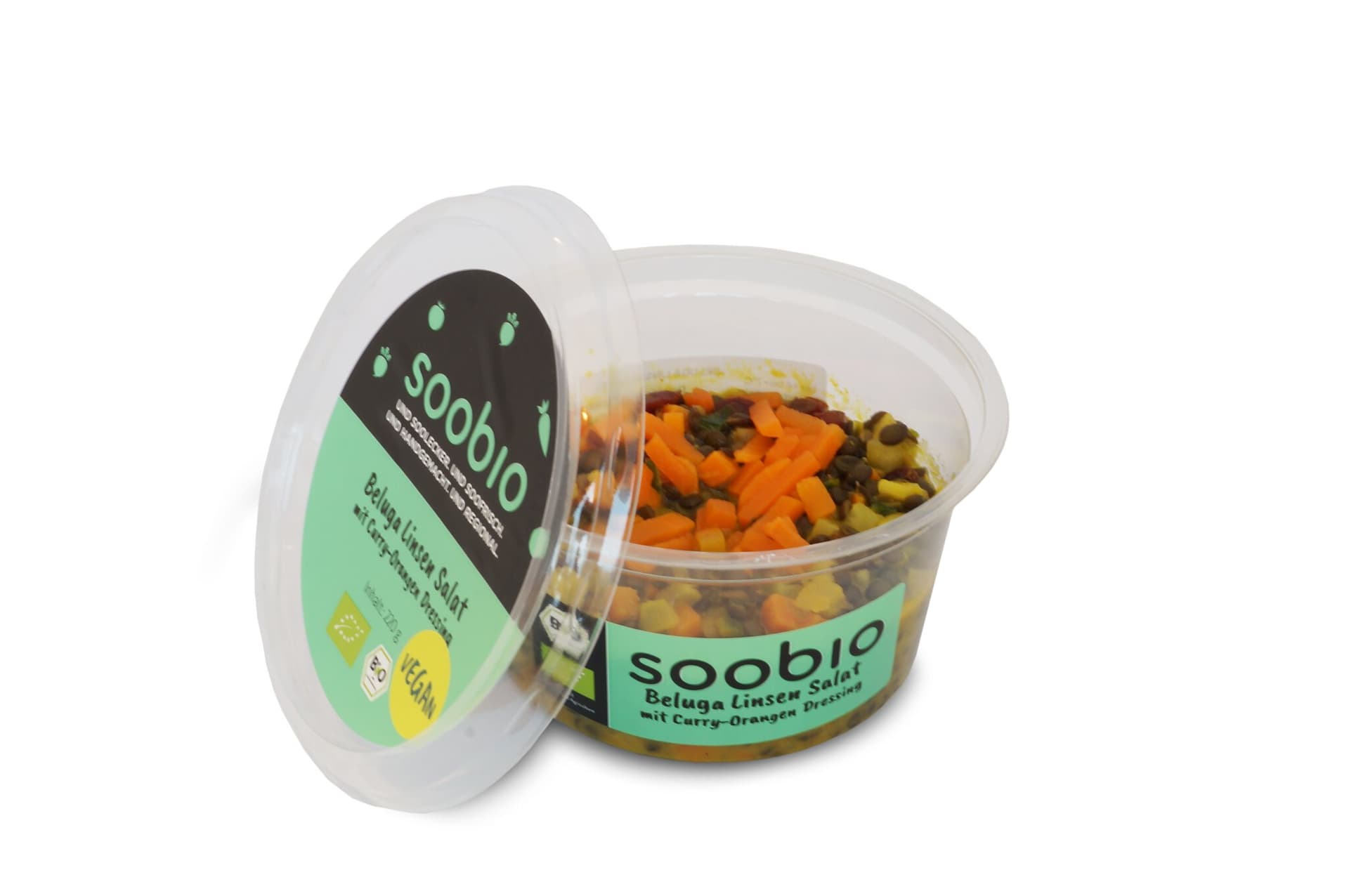SOB soobio Beluga Linsensalat