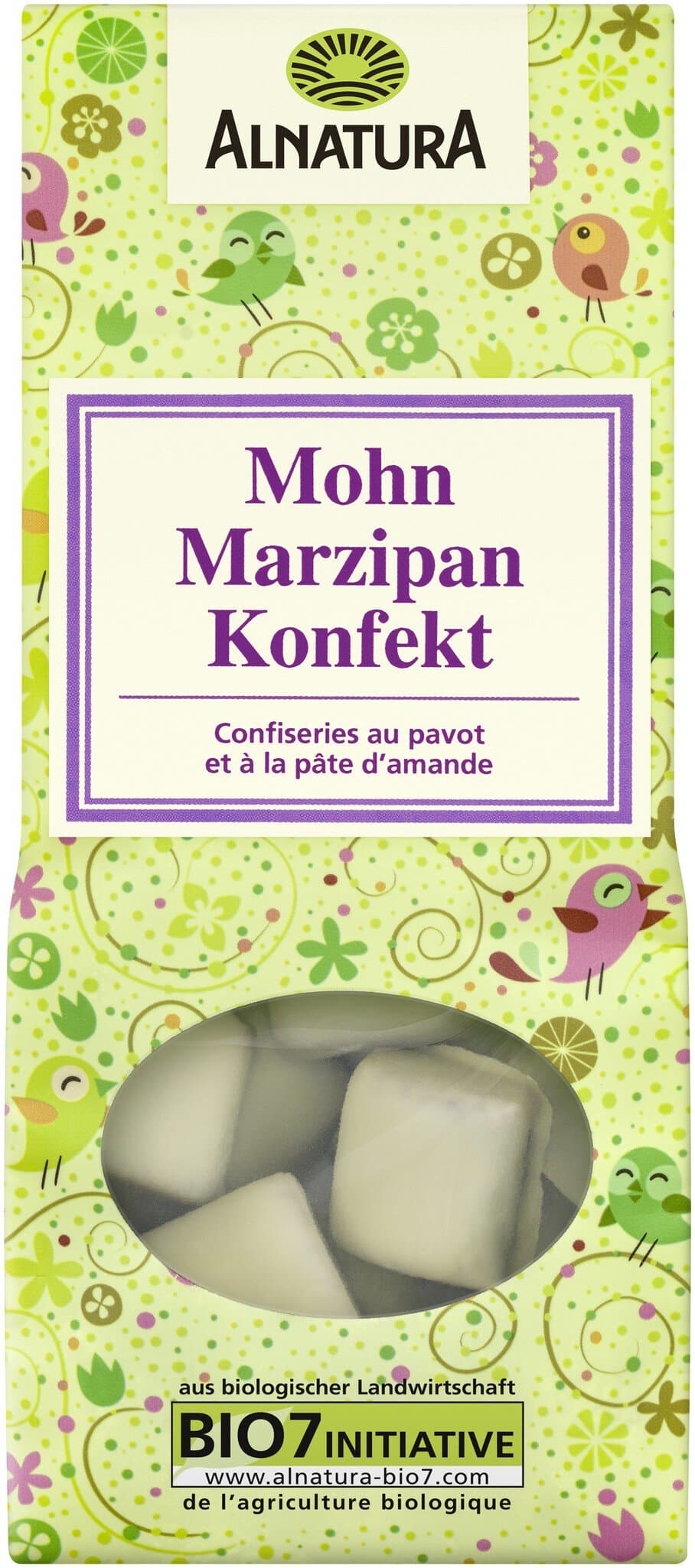 Alnatura Mohn-Marzipan-Konfekt
