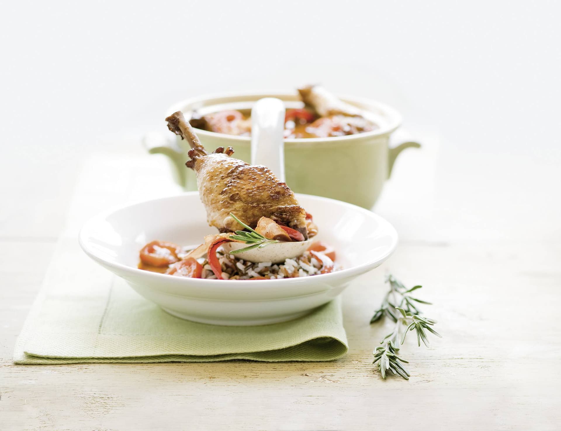 Pollo al Chilindrón (Huhn nach Chilindrón-Art)
