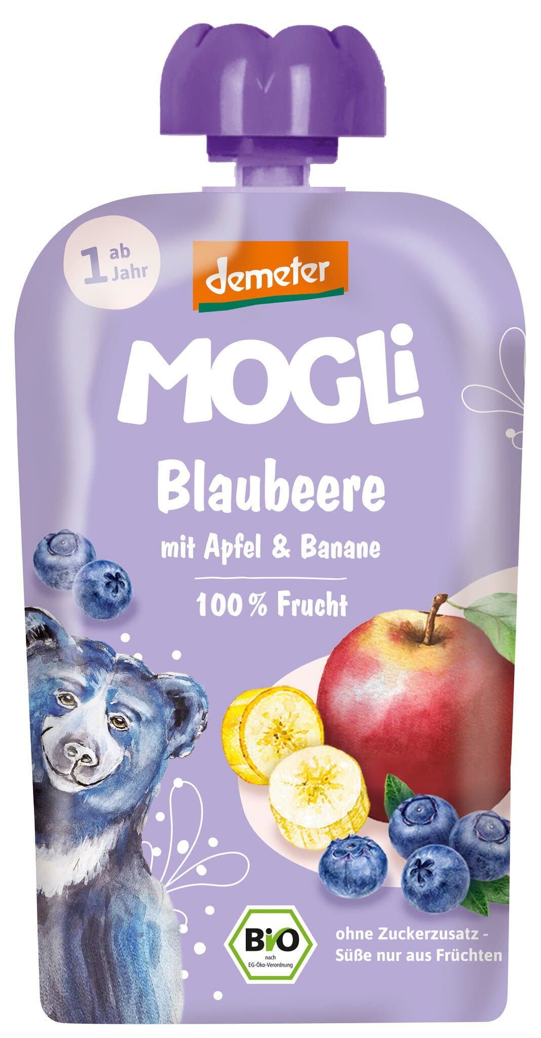 Mogli Quetschie Blaubeere