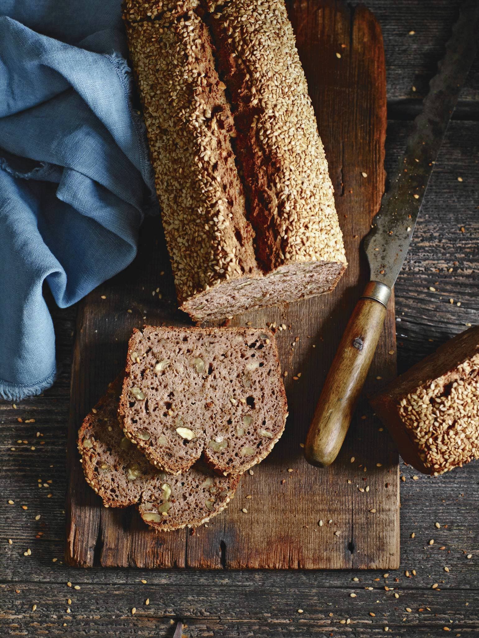 Buchweizen-Chia-Brot