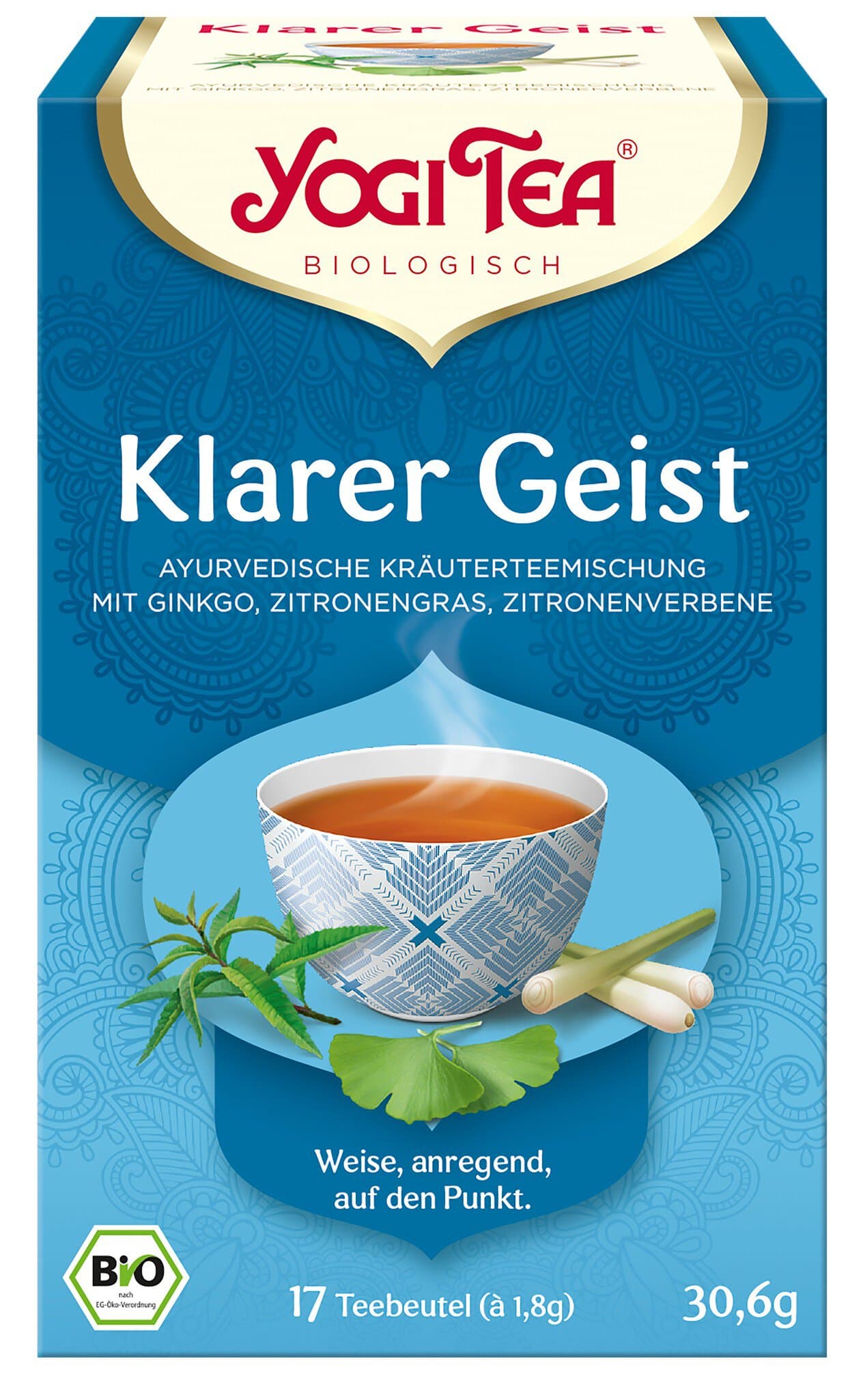 Yogi Tea Klarer Geist Tee