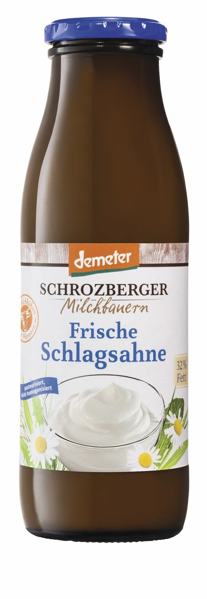 Schrozberger Milchbauern Schlagsahne im Glas