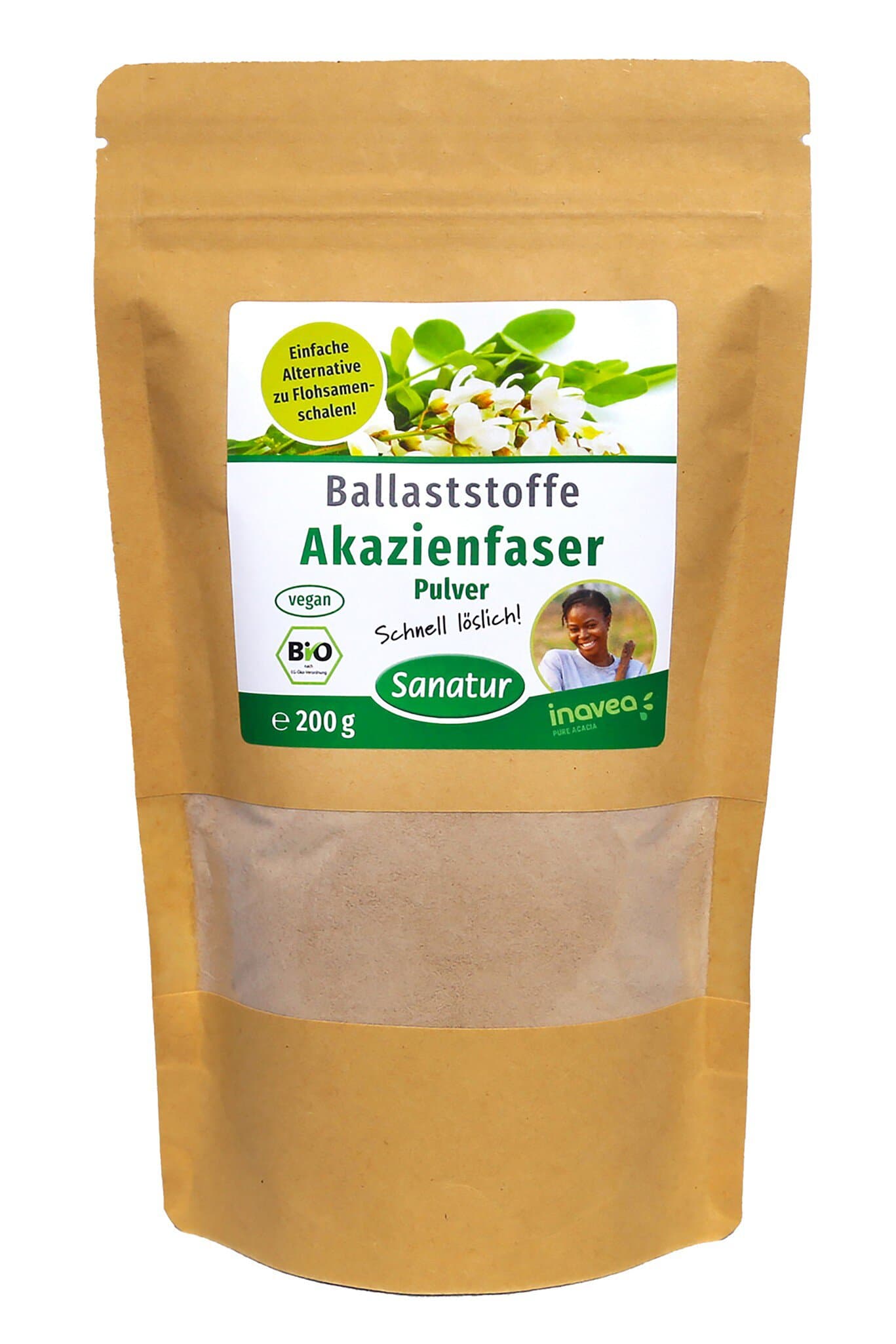 Sanatur Akazienfaser Pulver