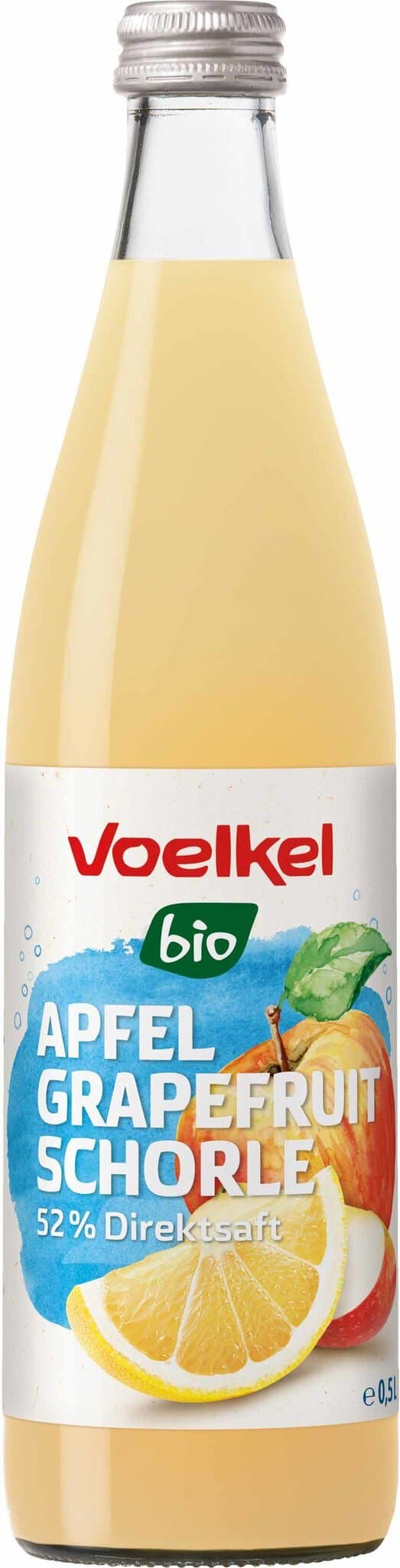 Voelkel Apfel-Grapefruit Schorle