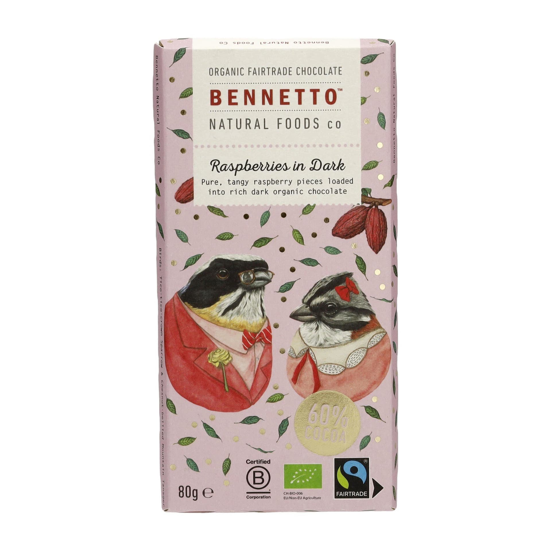 Bennetto Himbeere Zartbitter