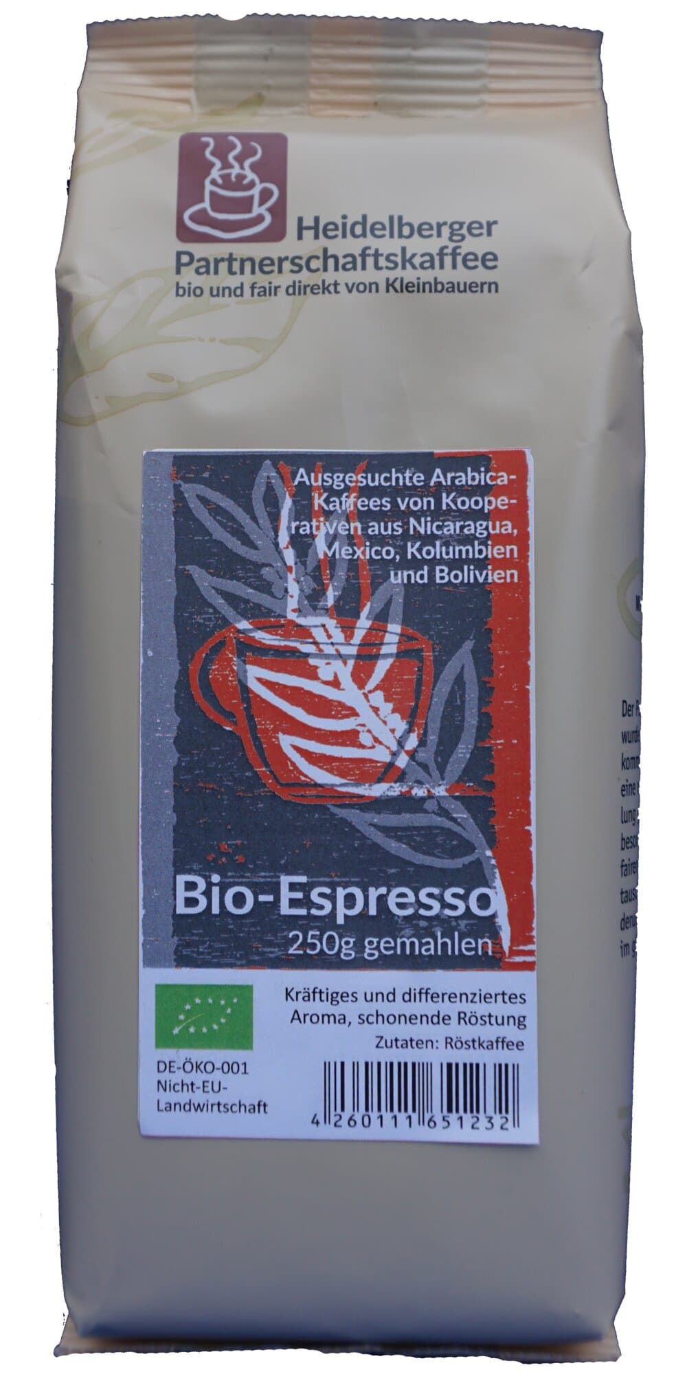 Heidelberger Kaffee Espresso gemahlen