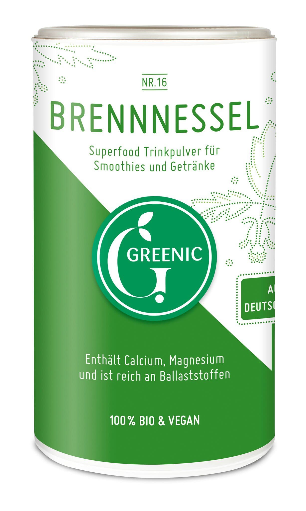 Greenic Brennnessel Trinkpulver
