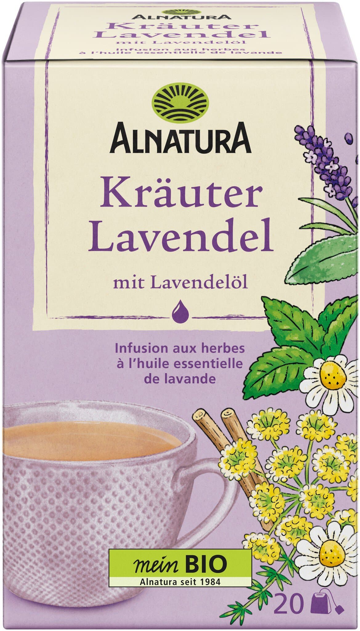 Alnatura Tee Kräuter-Lavendel