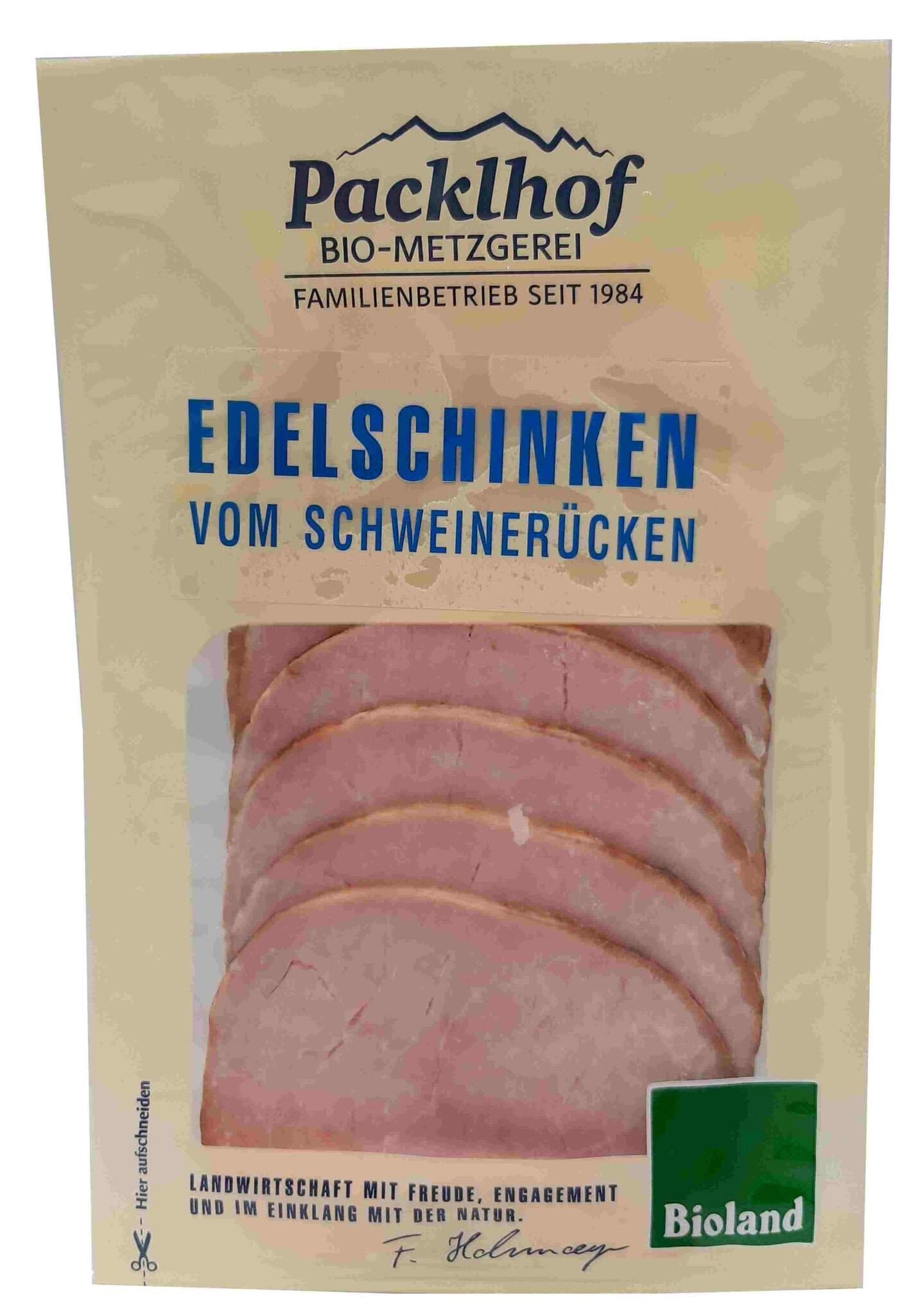 Packlhof Edelschinken vom Schweinerücken