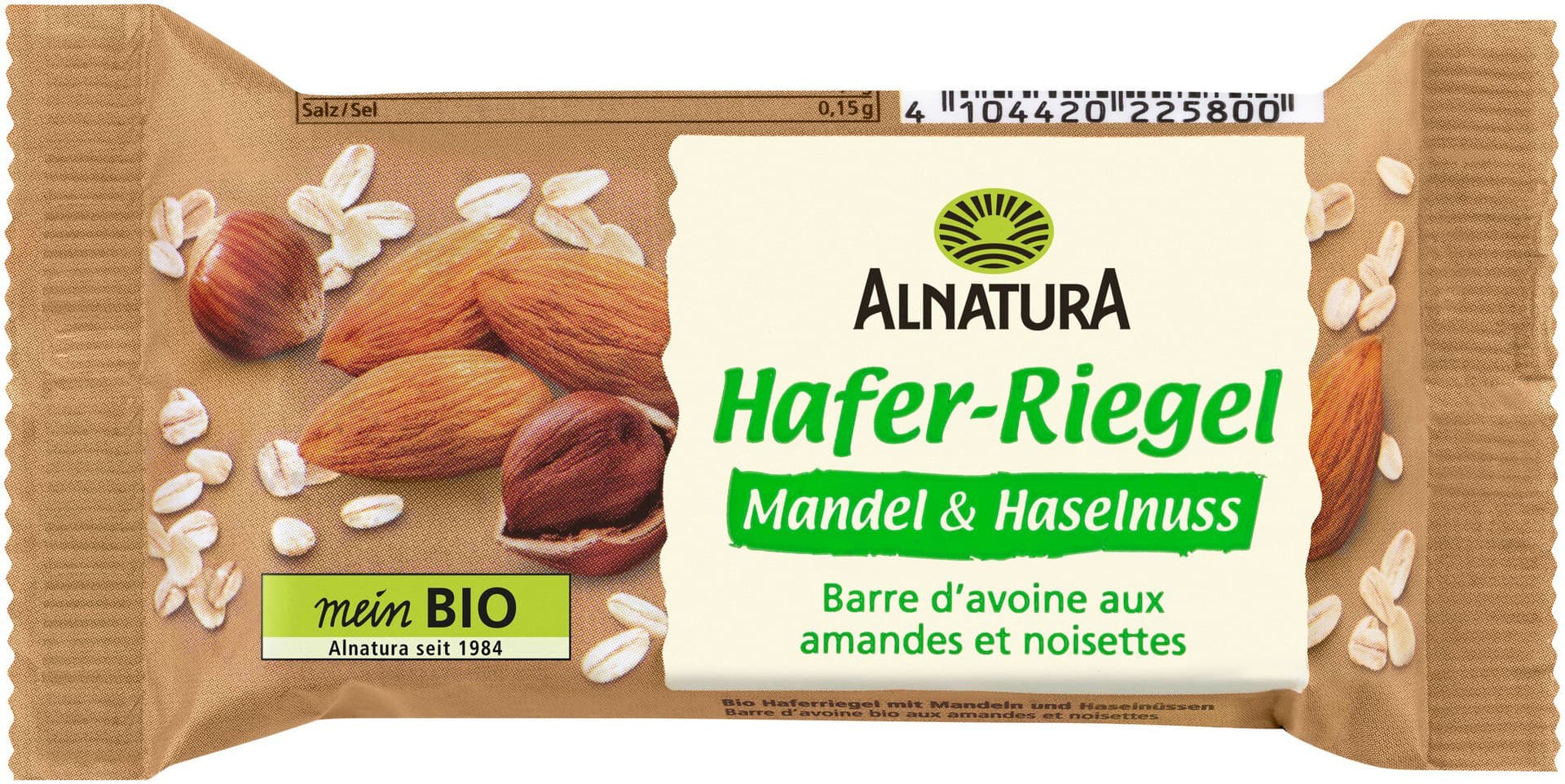 Alnatura Hafer-Riegel Mandel und Haselnuss