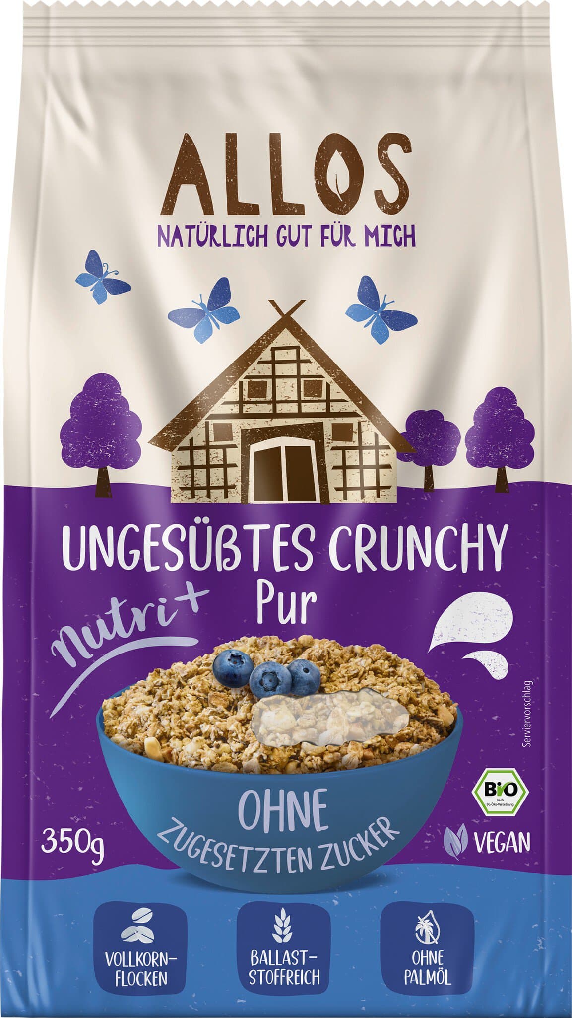 Allos Nutri + Ungesüßtes Crunchy Pur