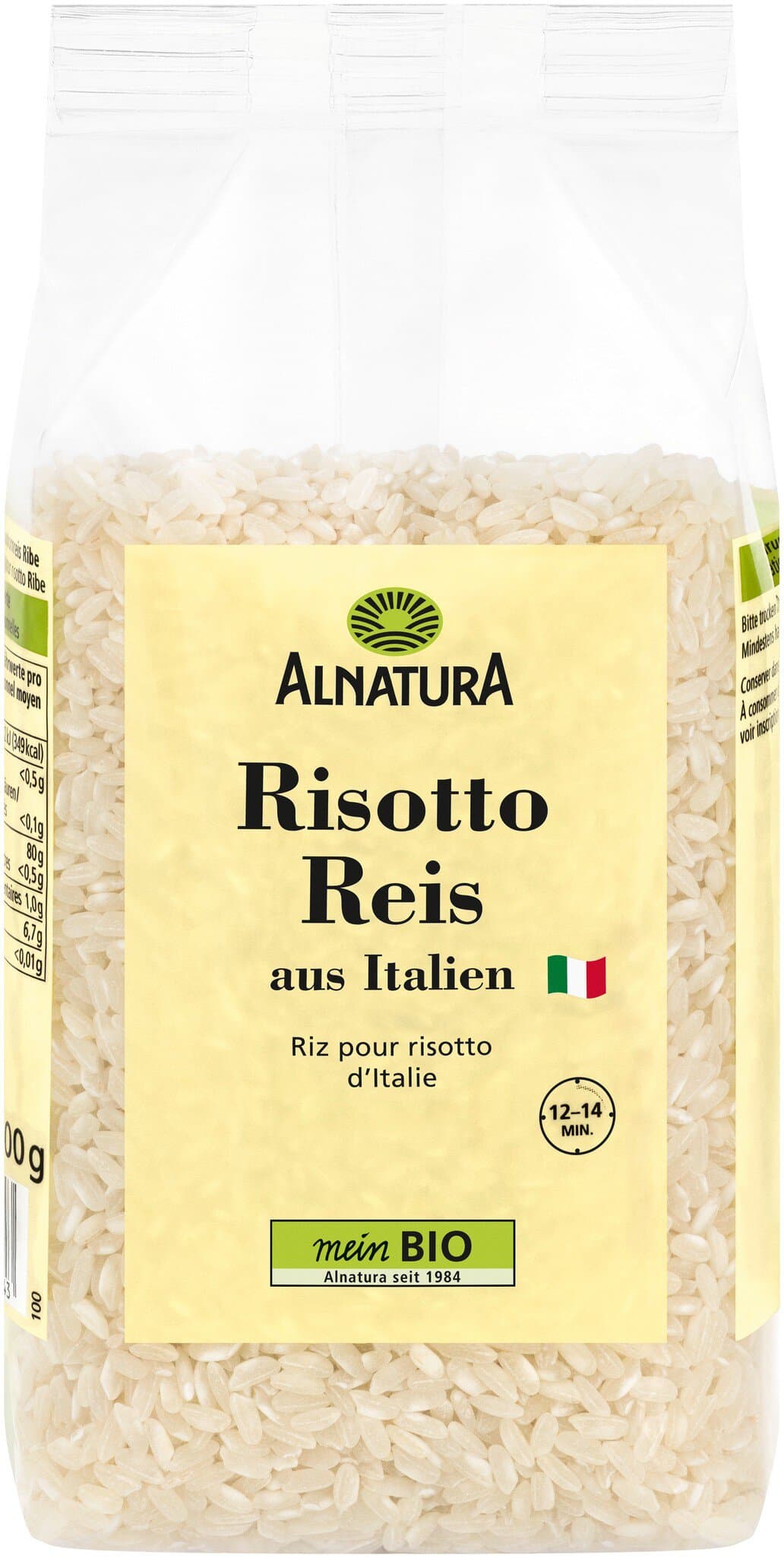 Alnatura Risotto Reis Ribe